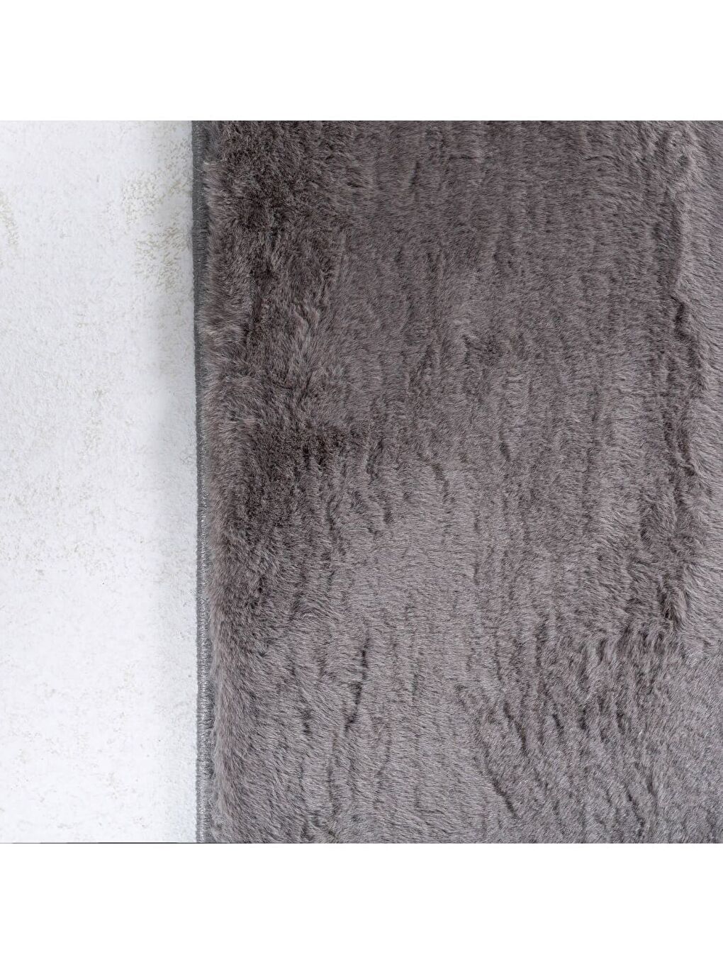 Soft Kürk Halı 160x230 Antrasit-3
