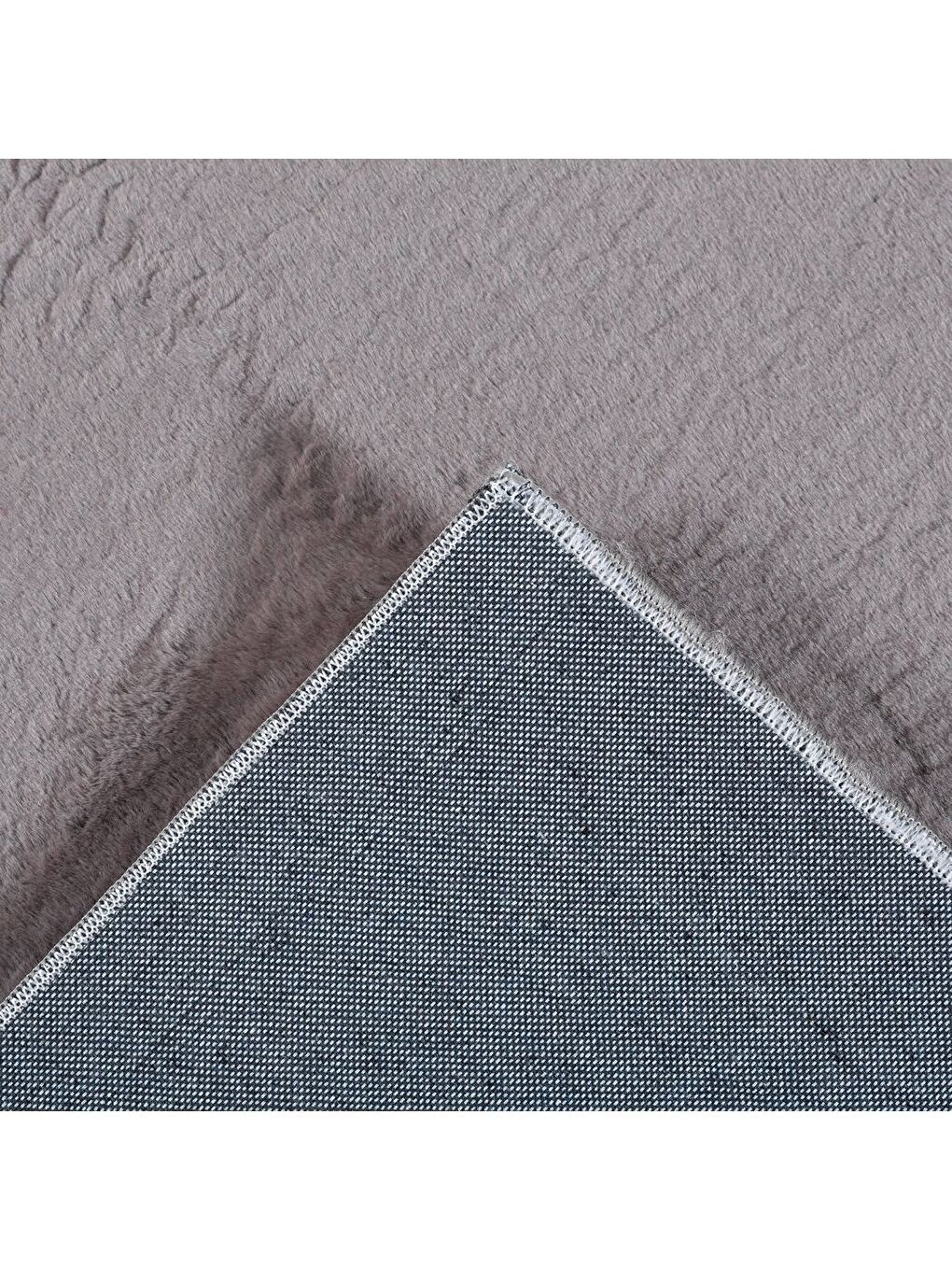 Soft Kürk Halı 160x230 Antrasit-4