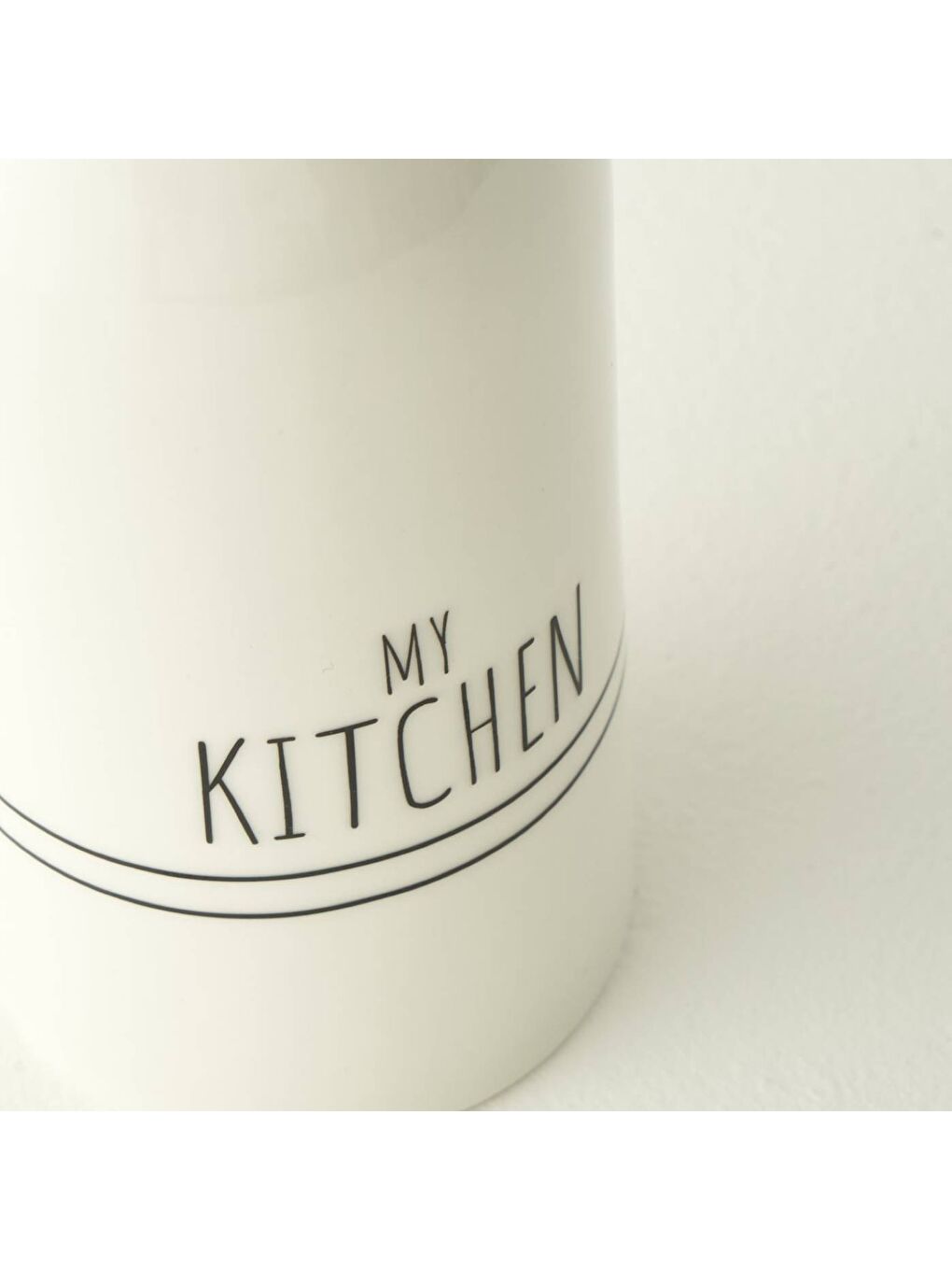 My Kitchen Porselen Yağdanlık Beyaz (350 cc)-1