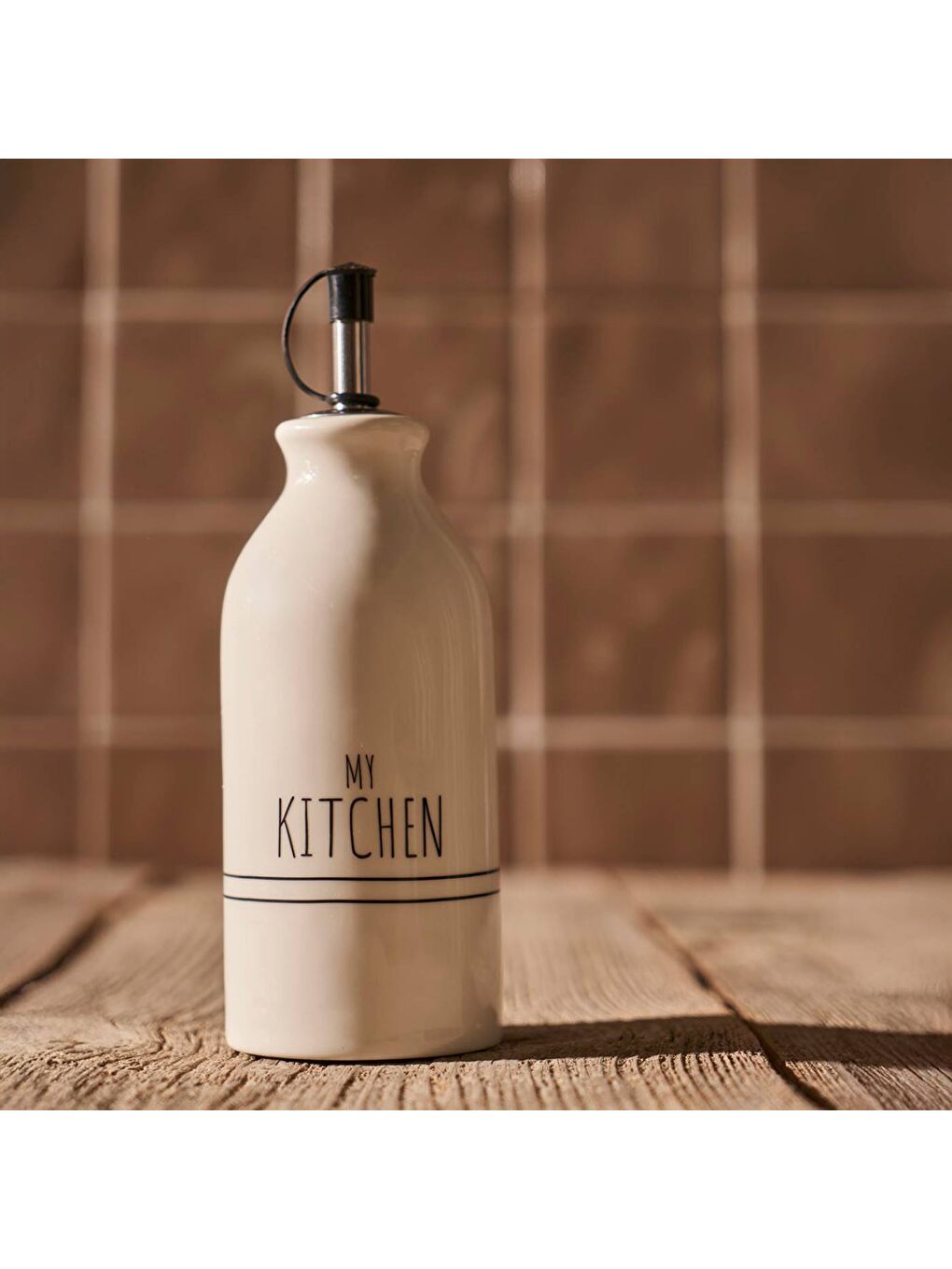 My Kitchen Porselen Yağdanlık Beyaz (350 cc)-3