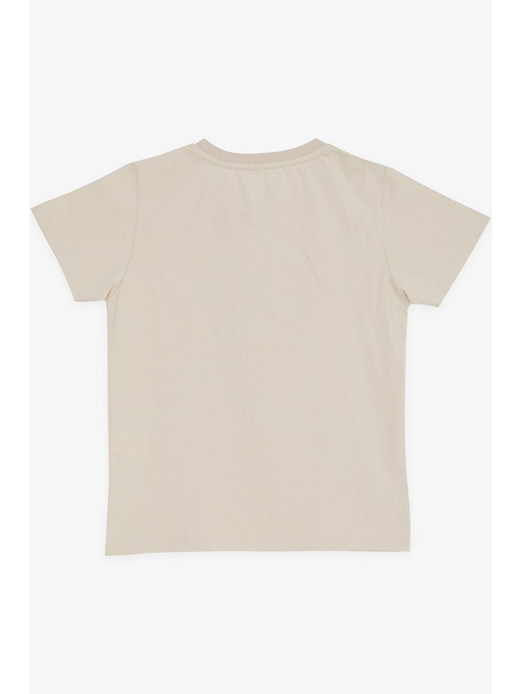 Erkek Çocuk Tişört Rüya Takım Temalı Basketçi Robot Baskılı Bej (4-5 Yaş)-1