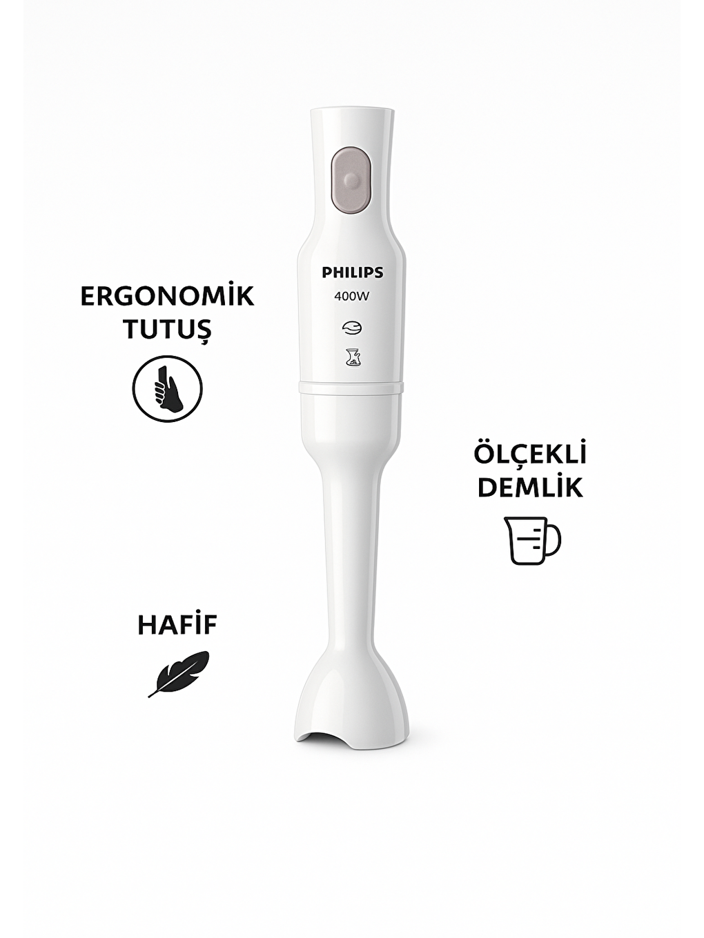 Hr2520/00 Promix 400 W El Blenderı