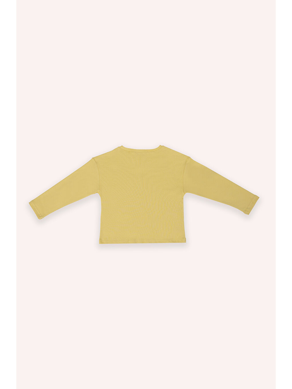 Kız Çocuk Sarı Pijama Takımı-3