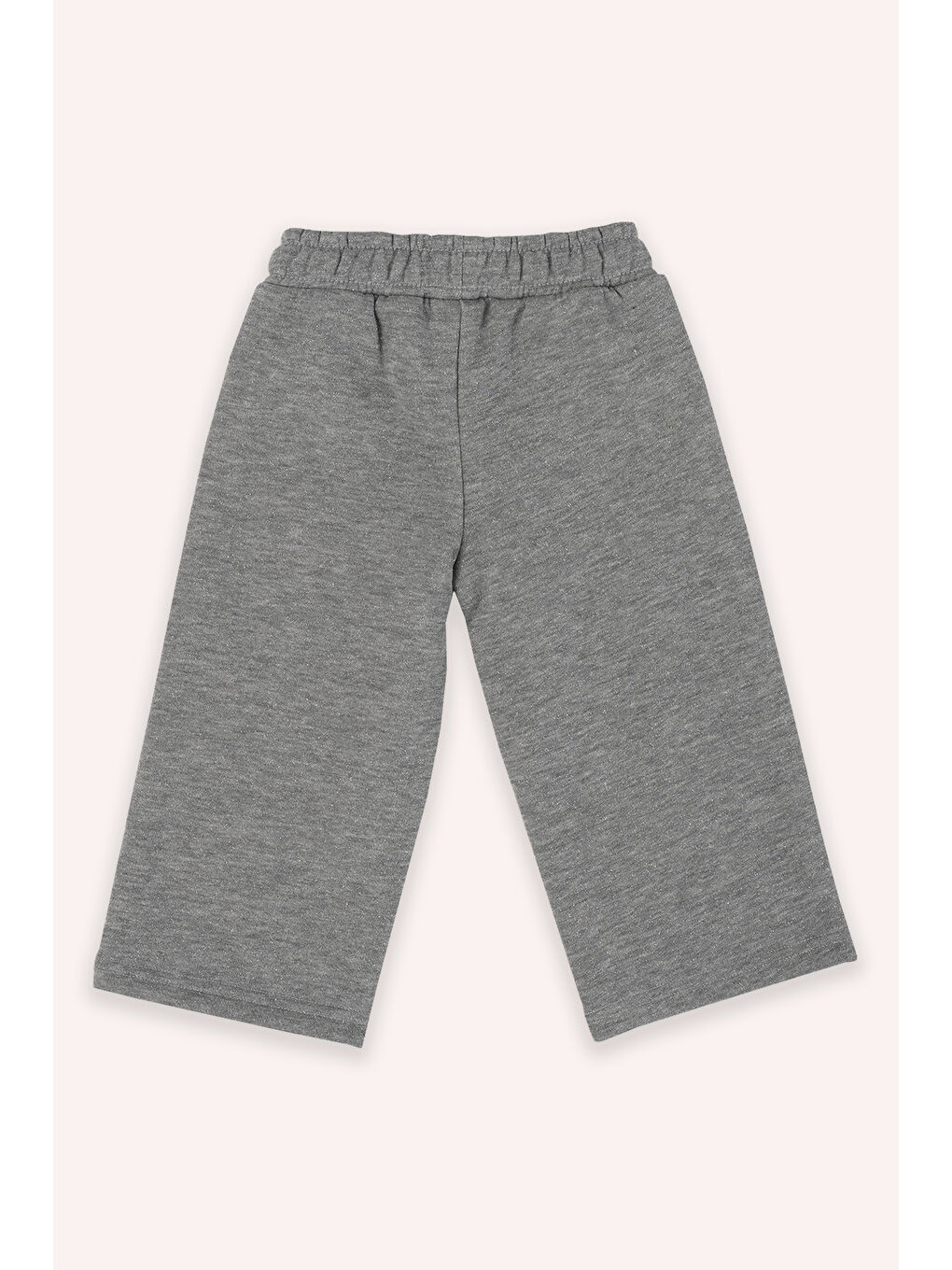 Kız Bebek Gri-Melanj Eşofman Altı-2