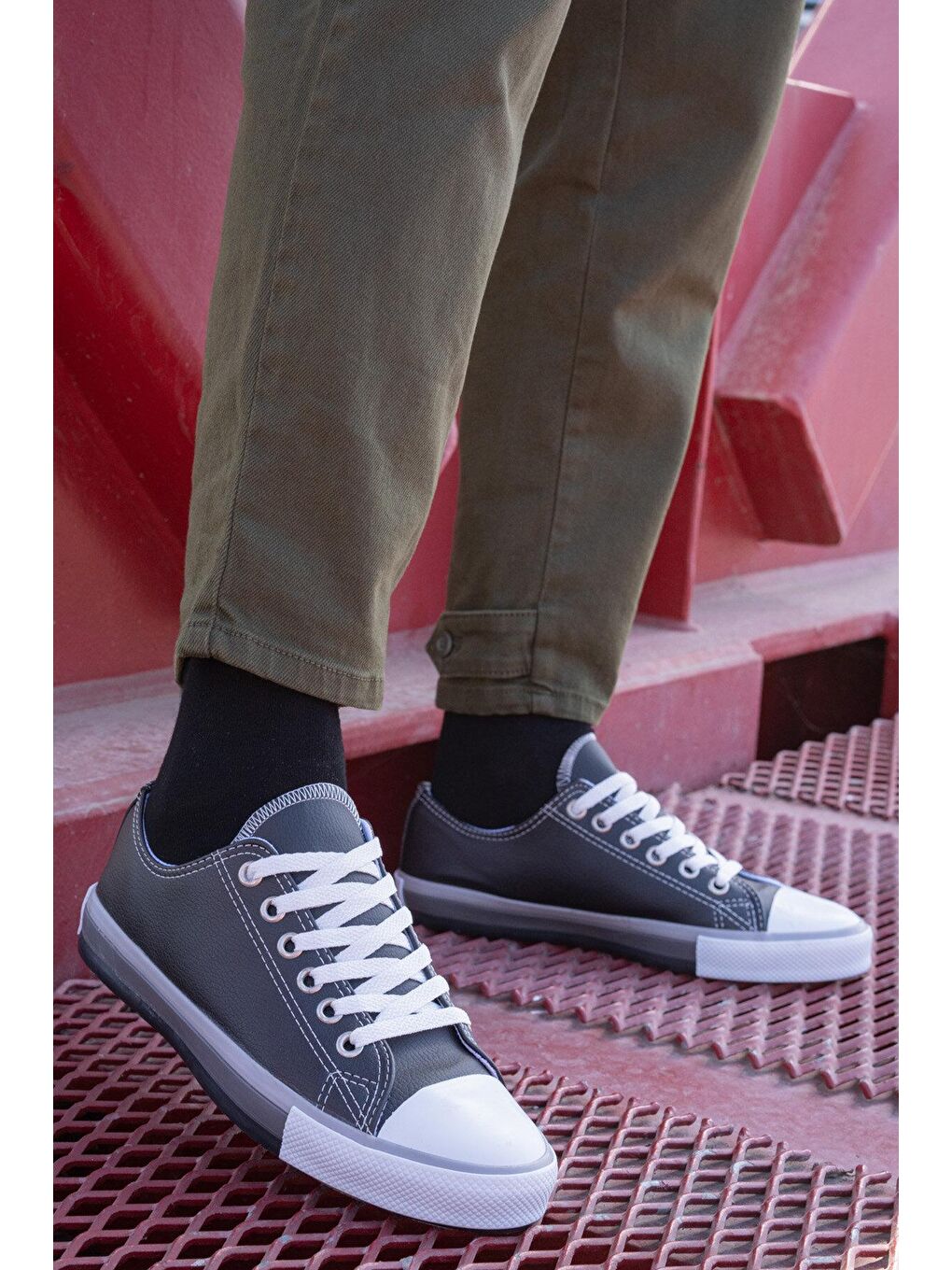 KING C 2PR Siyah Erkek Sneaker-1