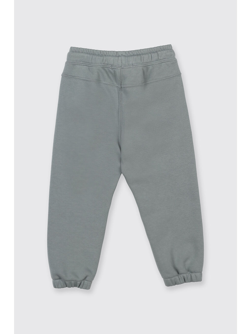 Erkek Bebek Beli Lastikli Cepli Paçası Lastikli Yeşil Eşofman Altı-1