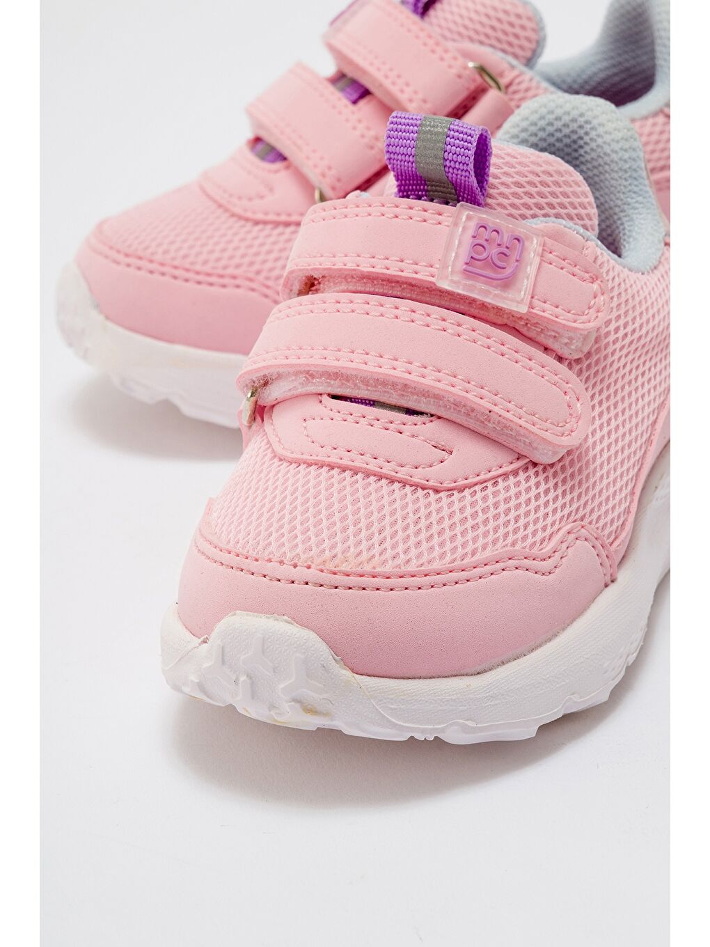 Pembe Kız Çocuk Pudra Günlük Spor Ayakkabı-1