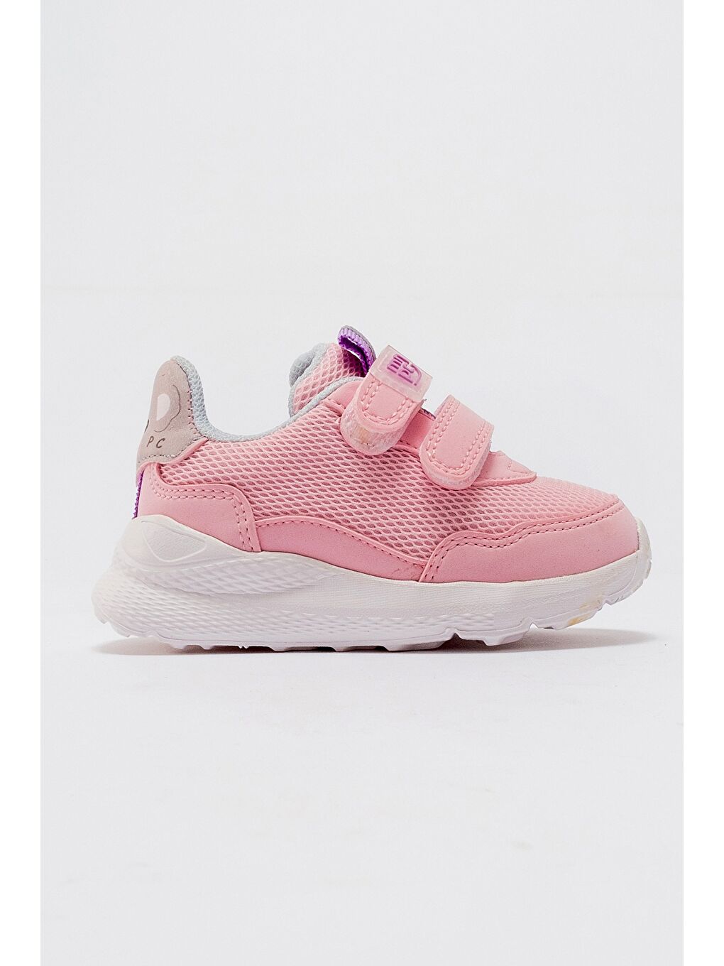Pembe Kız Çocuk Pudra Günlük Spor Ayakkabı-3