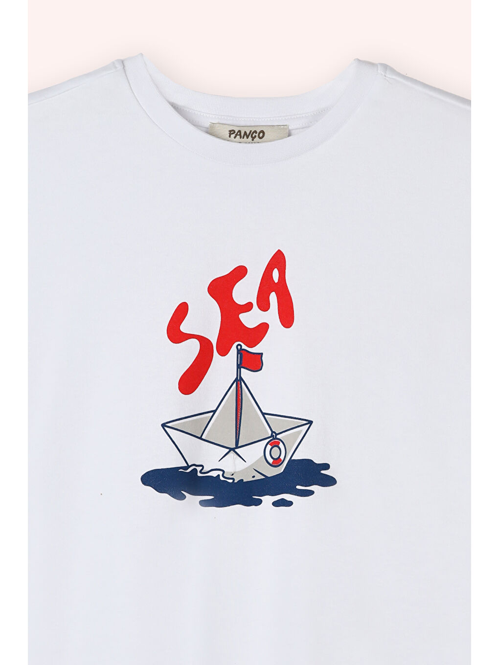 Erkek Çocuk Kayık Desenli Lacivert Pijama Takım-2