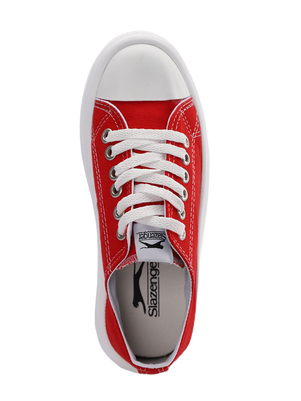 Siyah SUN Sneaker Kadın Ayakkabı Kırmızı-4