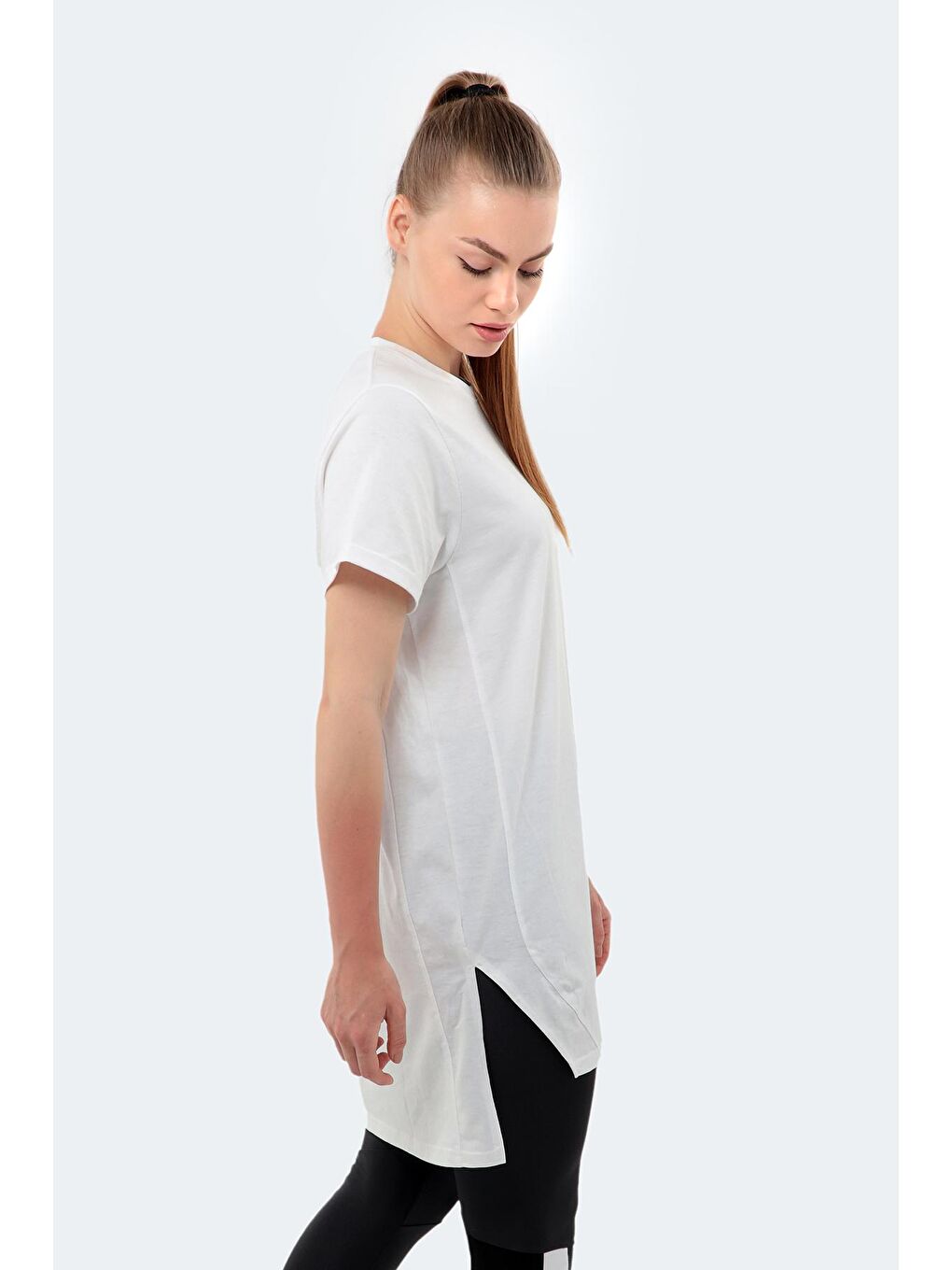 MIDORI Kadın Tişört Beyaz-3