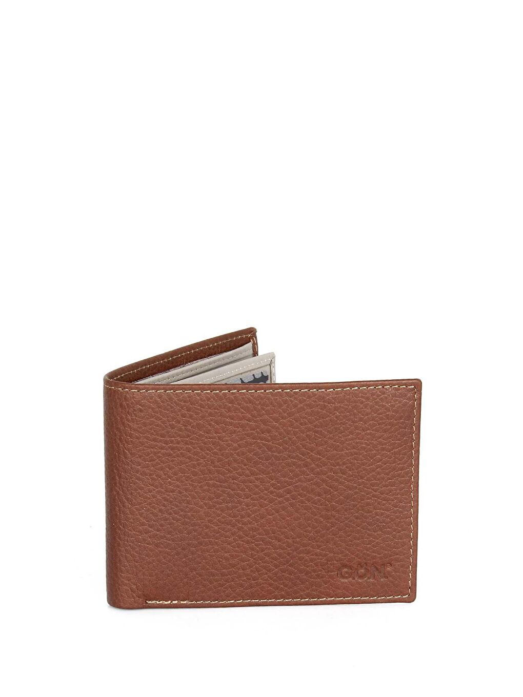 Siyah Gön Hakiki Deri Erkek Yatay Cüzdan 06334