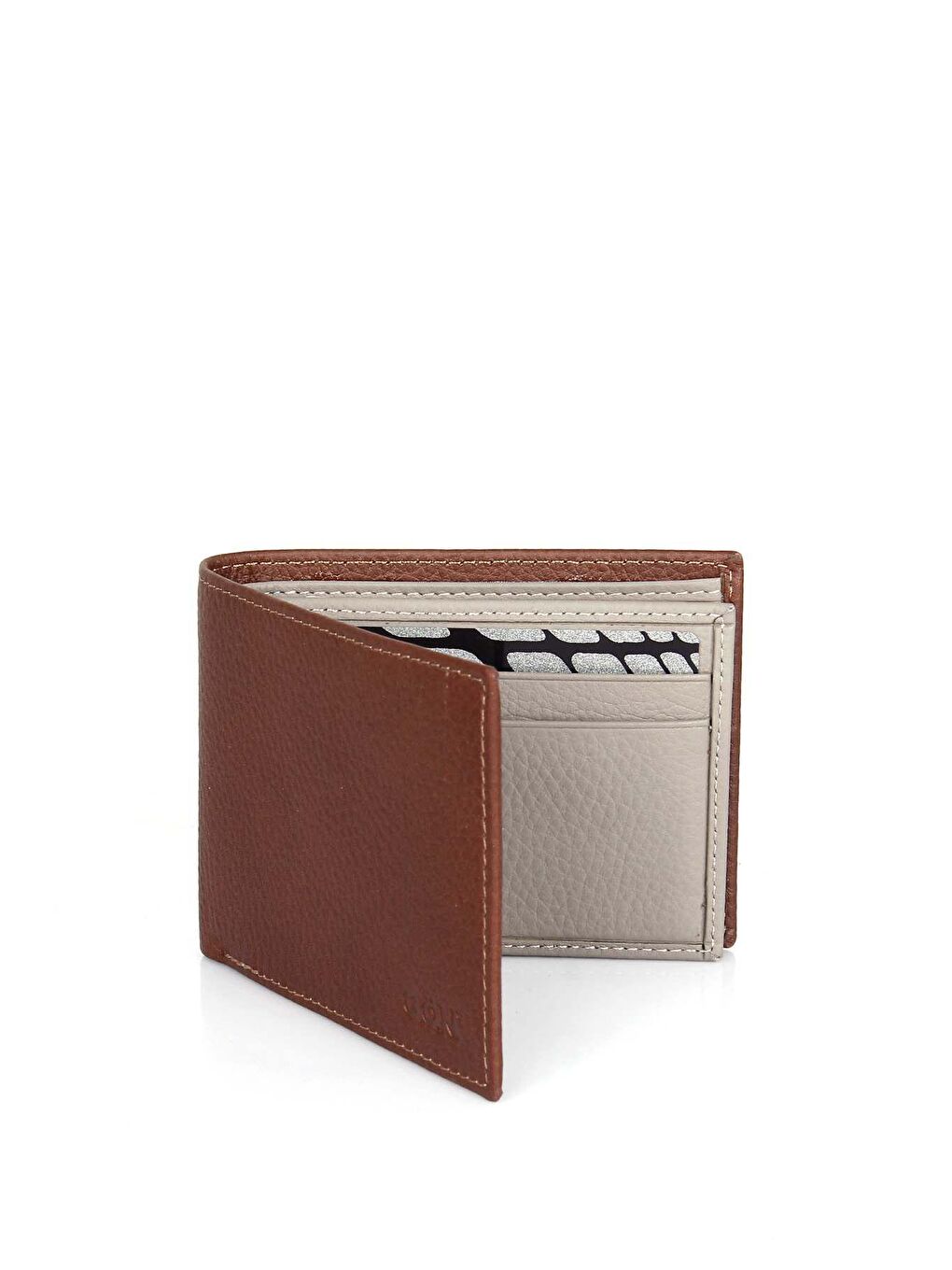 Siyah Gön Hakiki Deri Erkek Yatay Cüzdan 06334-1