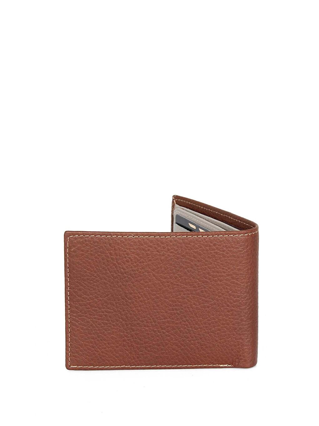 Siyah Gön Hakiki Deri Erkek Yatay Cüzdan 06334-4