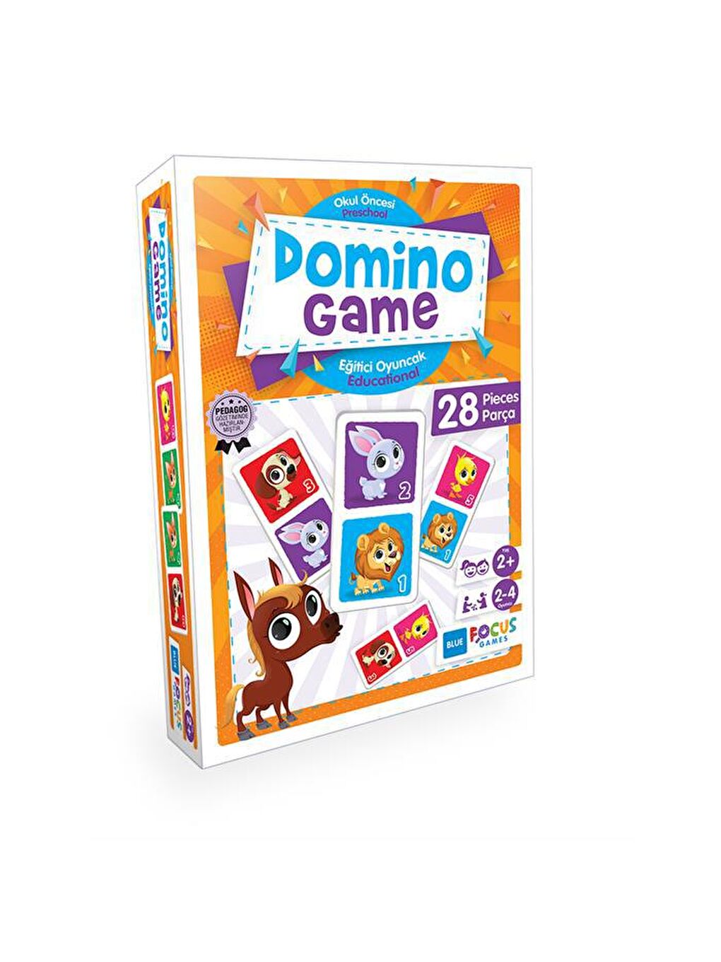 Blue Focus Karışık Domino Game