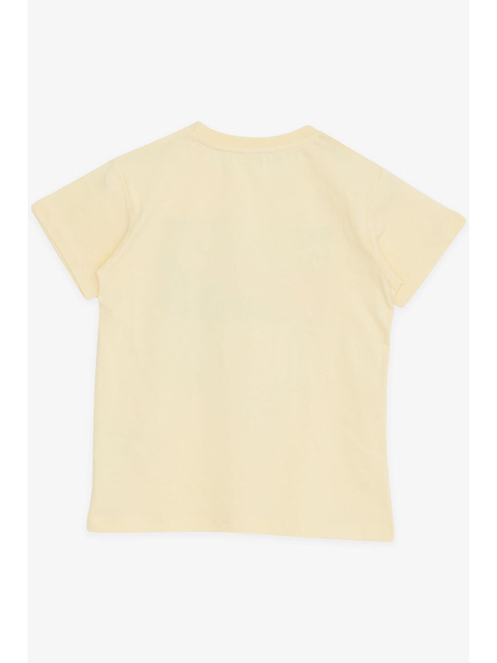 Erkek Çocuk Tişört Yazı Baskılı Sarı (8-14 Yaş)-1