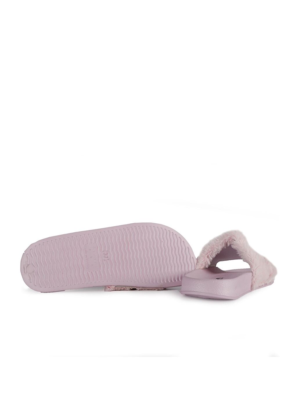 Pembe EA12SK265 Kadın Terlik Pudra-3