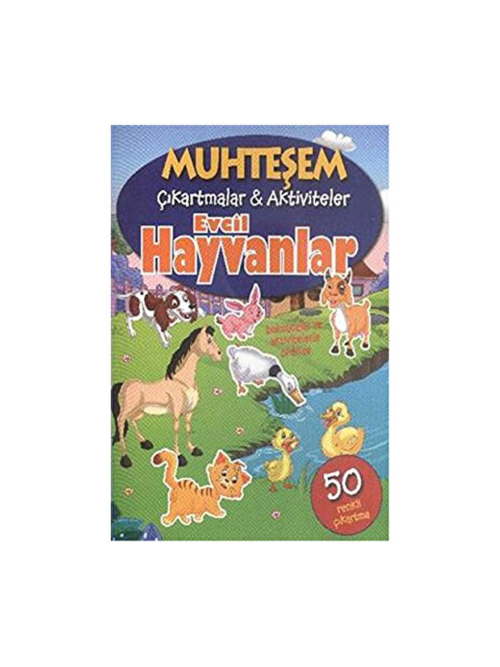 Muhteşem Çıkartmalar Aktiviteler Evcil Hayvanlar