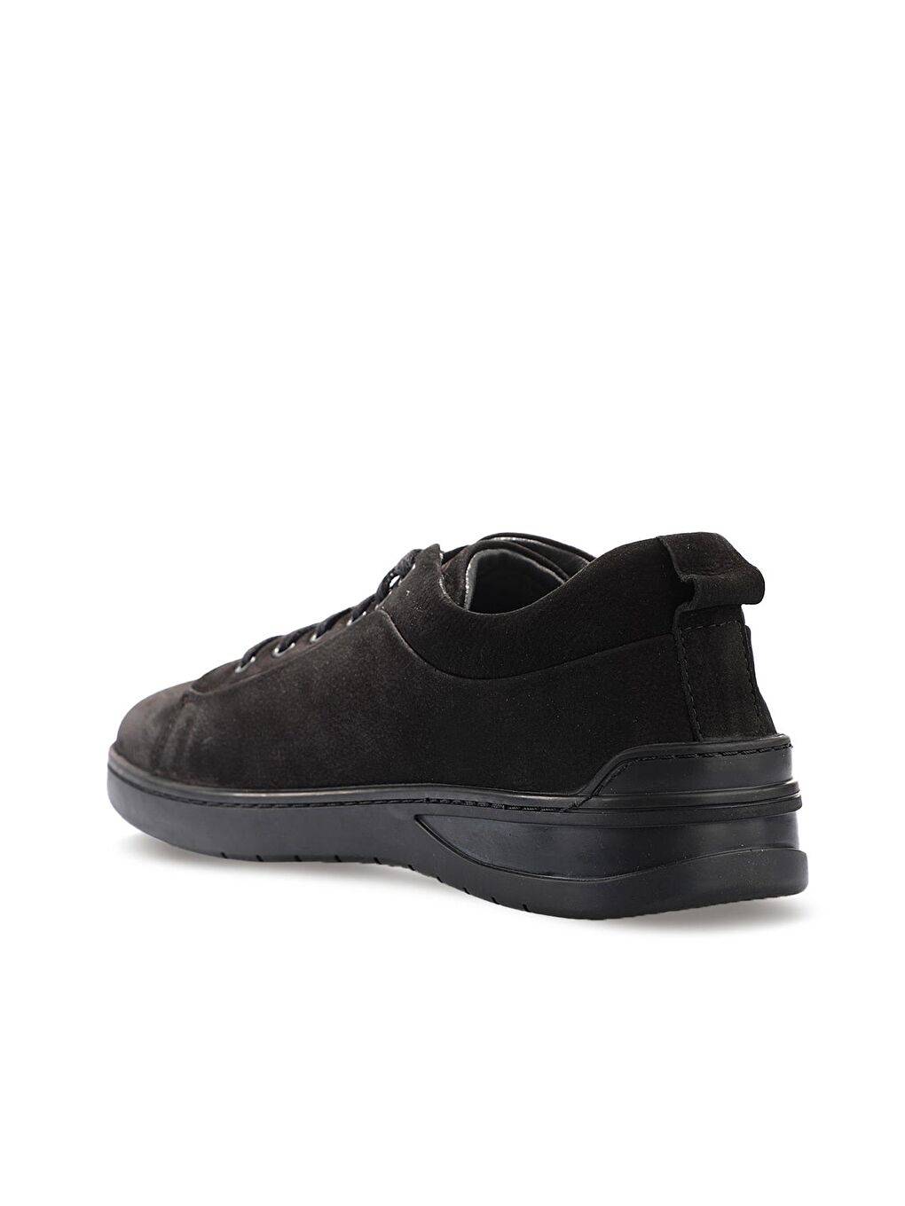 GUIDO Sneaker Erkek Ayakkabı Siyah Nubuk-2