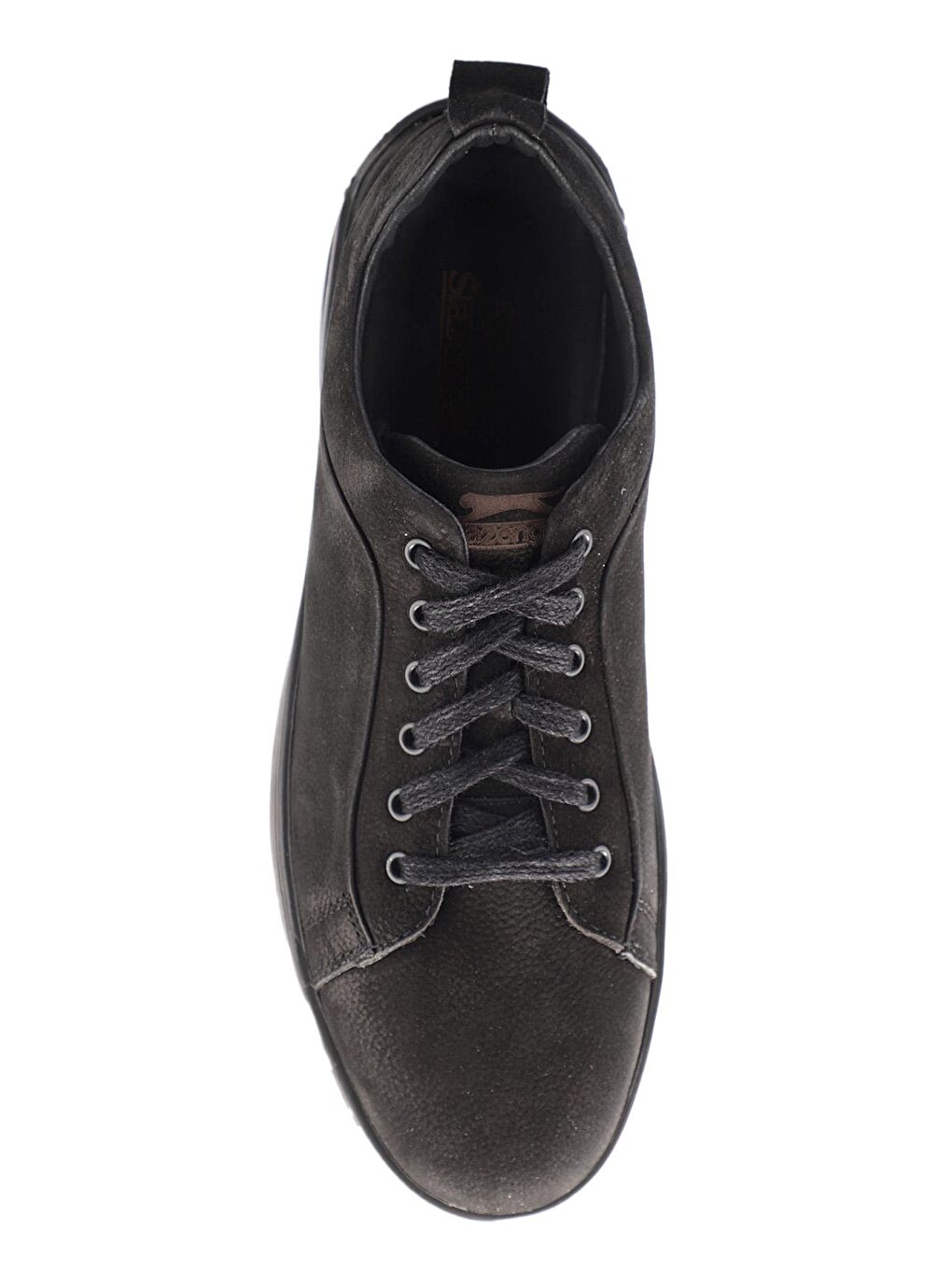 GUIDO Sneaker Erkek Ayakkabı Siyah Nubuk-4