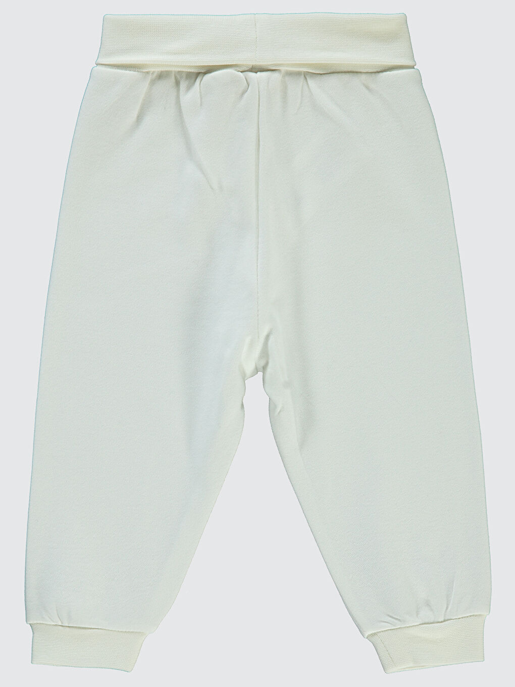 Baby Bebek Organik Patiksiz Tek Alt 1-12 Ay Ekru-1