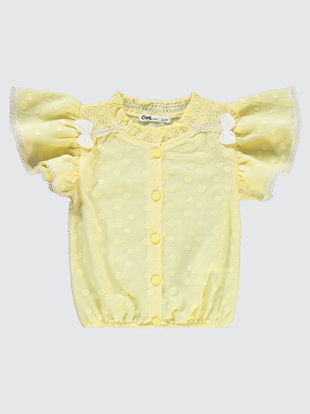 Girls Kız Çocuk Takım 2-5 Yaş Sarı-2