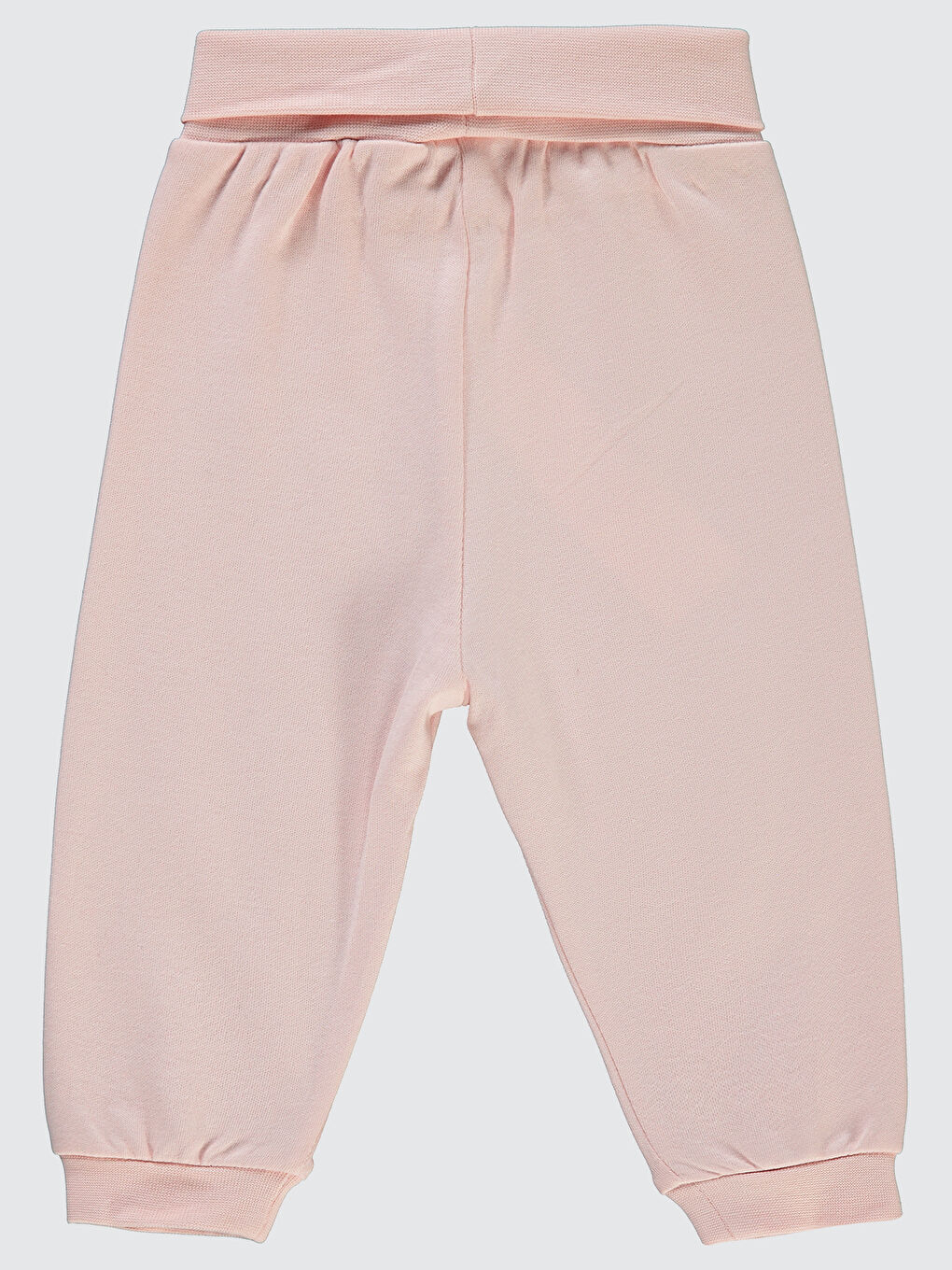 Baby Bebek Organik Patiksiz Tek Alt 1-12 Ay Pembe-1