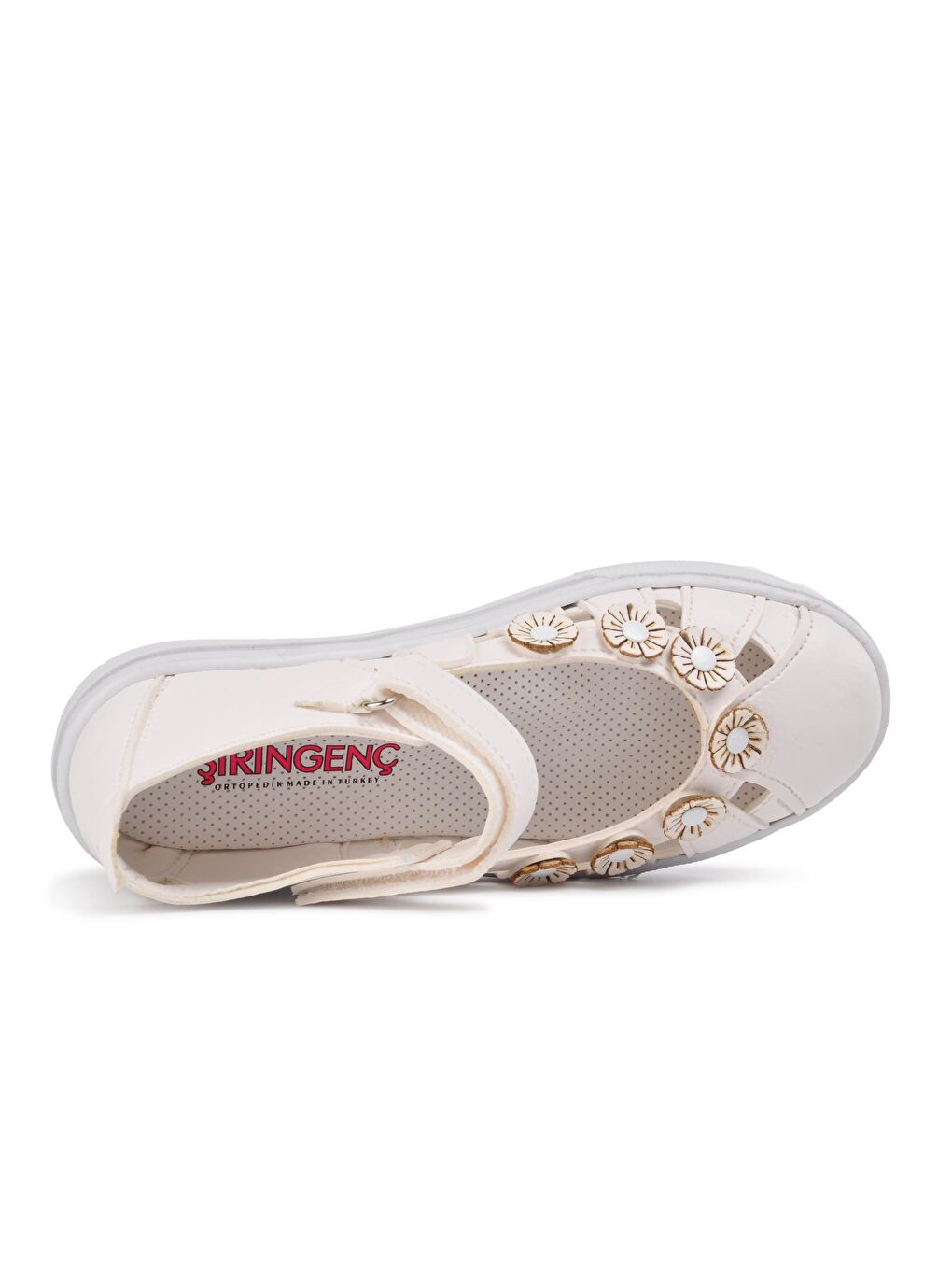 210106 Beyaz Comfort Kız Çocuk Günlük Ayakkabı-3