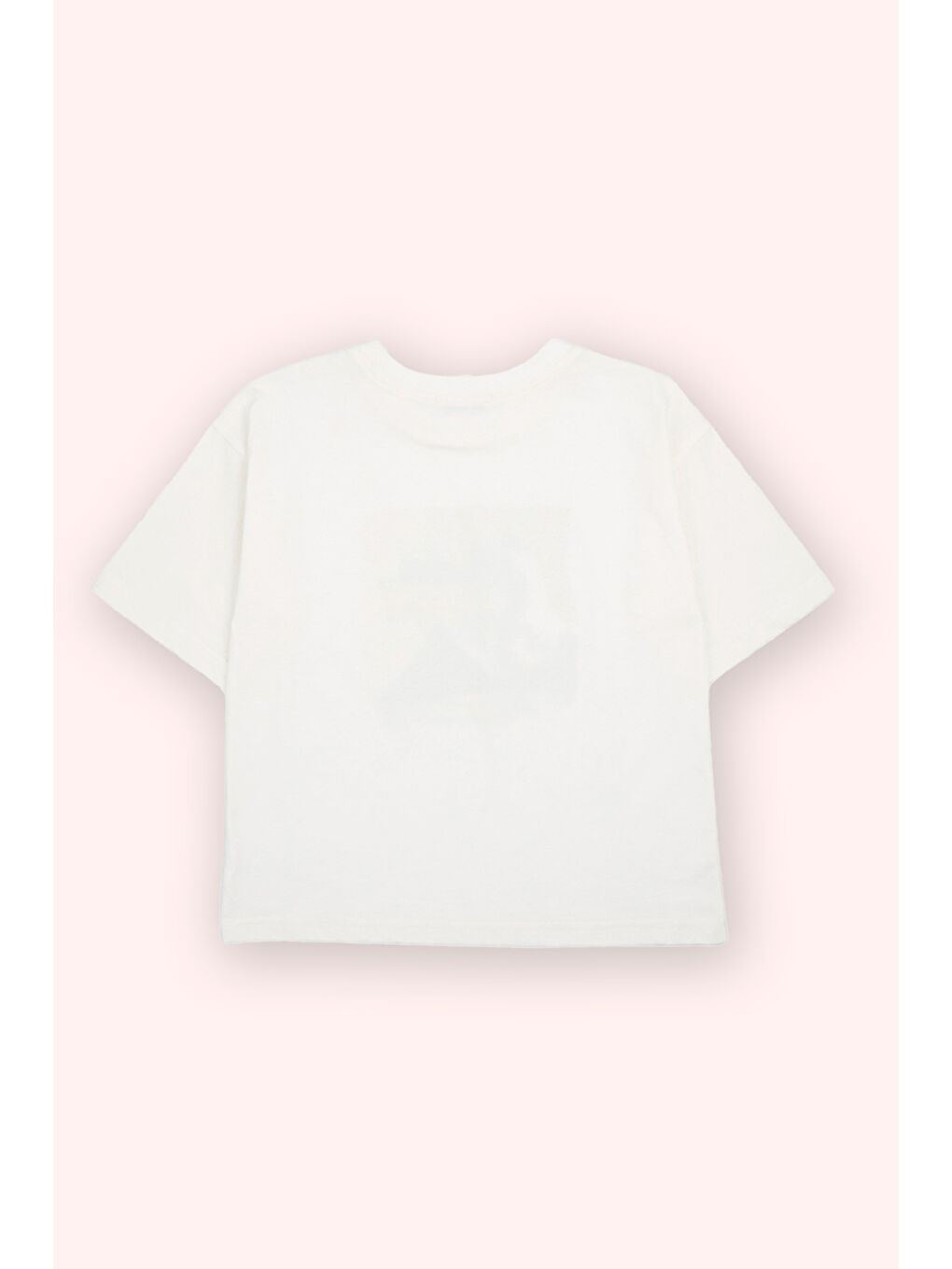 Erkek Çocuk Kısa Kollu Ekru Tişört-1
