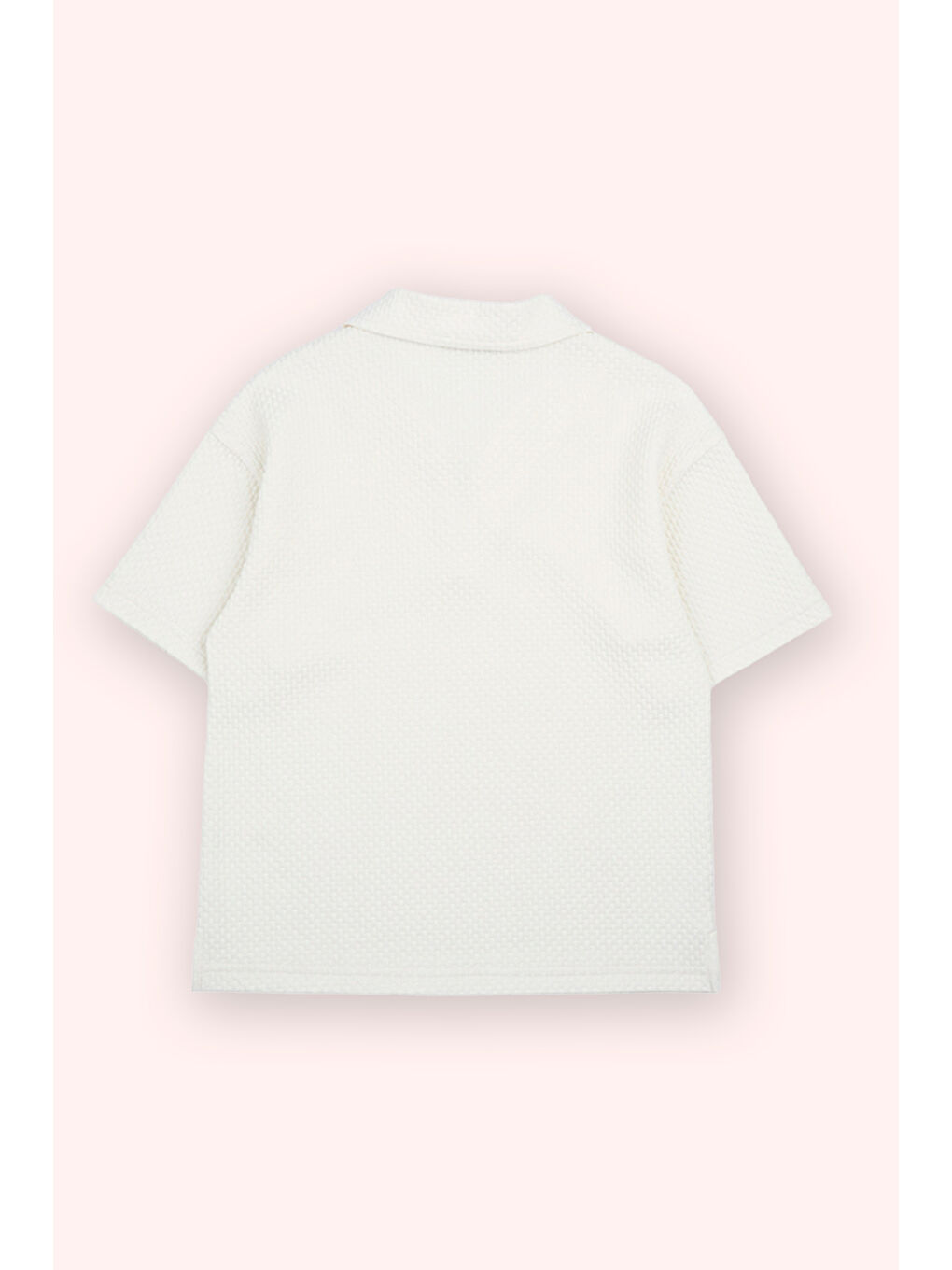 Erkek Çocuk Polo Yaka Ekru Tişört-2