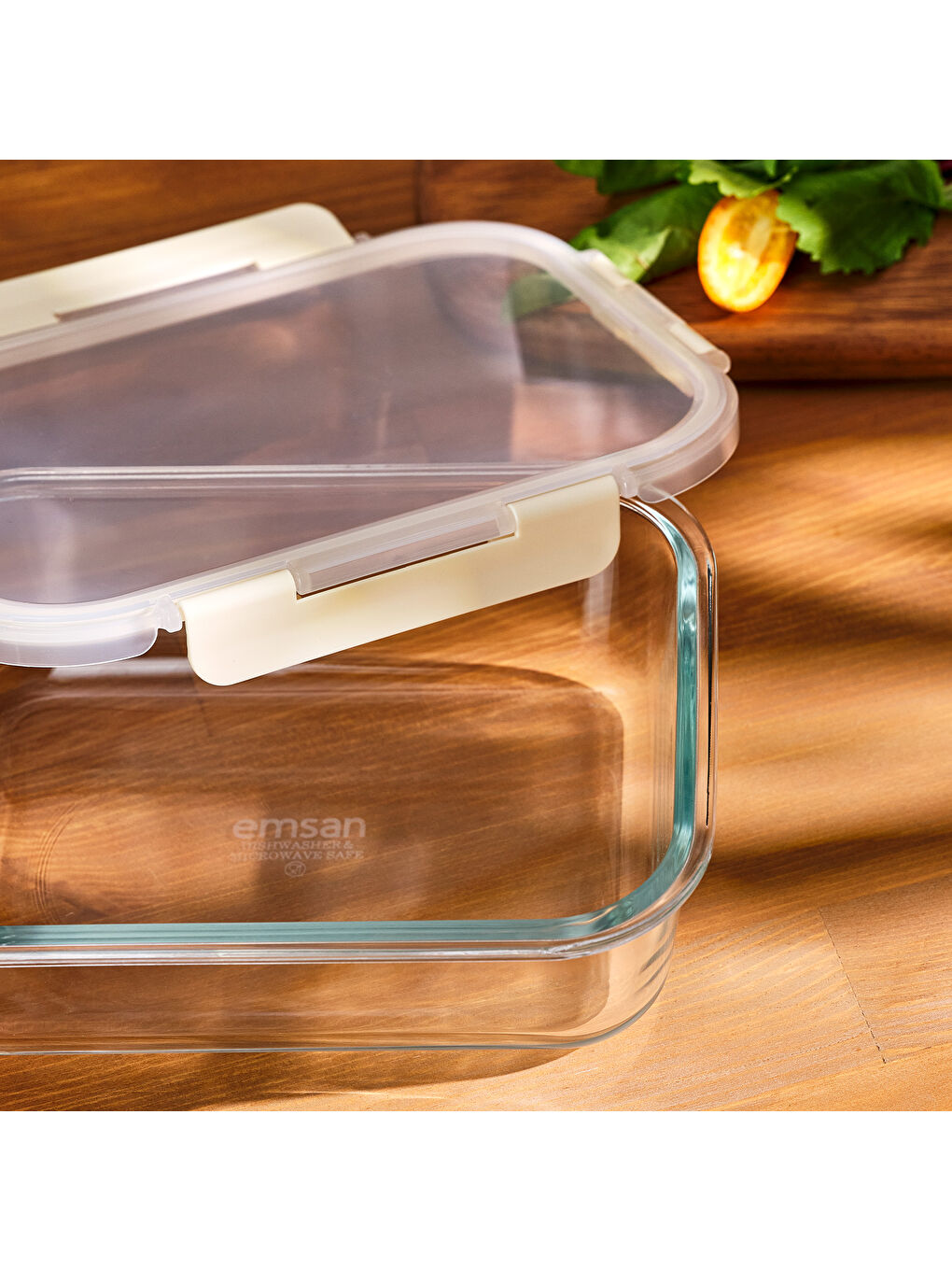 Renksiz Soft 1520 ml Borosilikat Saklama Kabı-9