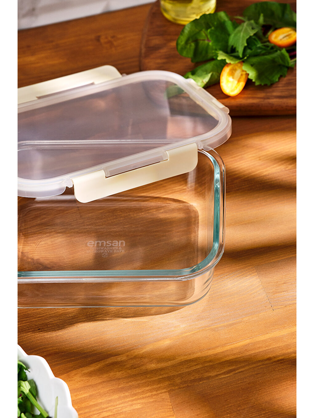 Renksiz Soft 1520 ml Borosilikat Saklama Kabı-3