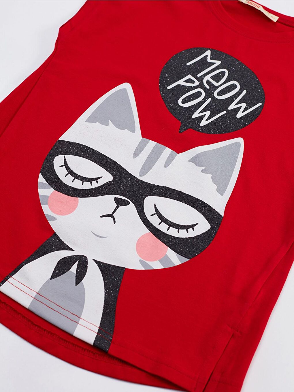 MSHB&G Karışık Meow Pow Kız Çocuk T-shirt Tayt Takım - 4