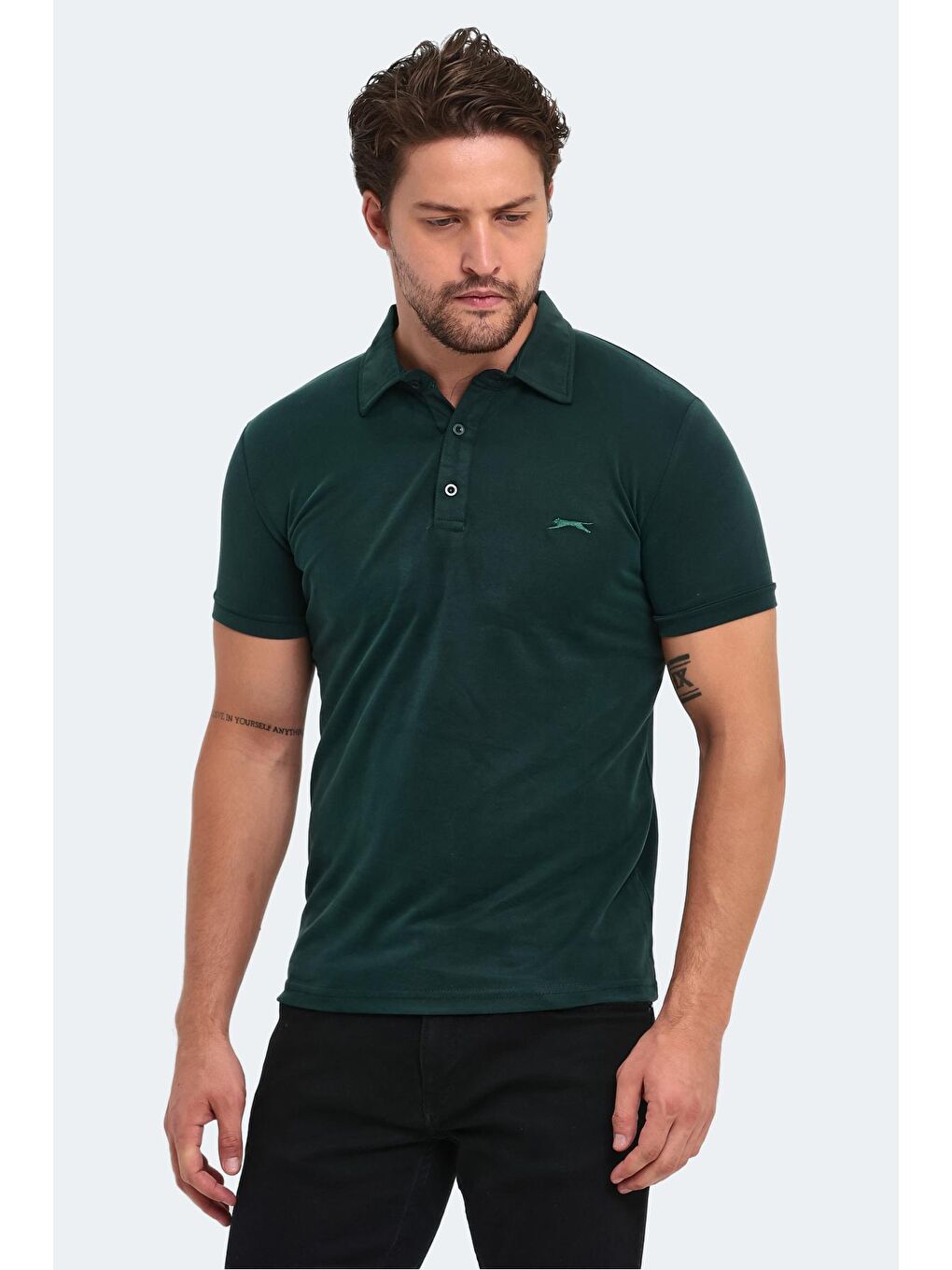 KUGGA Erkek Tişört Haki / Yeşil-2