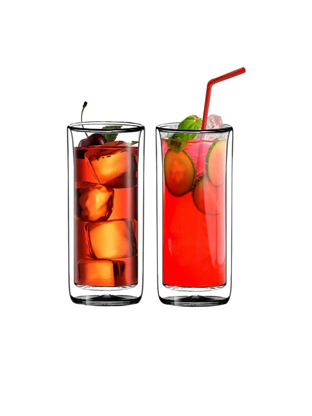 Renksiz Uzun Cam Bardak Seti 270 ml 3 Adet 2325-2