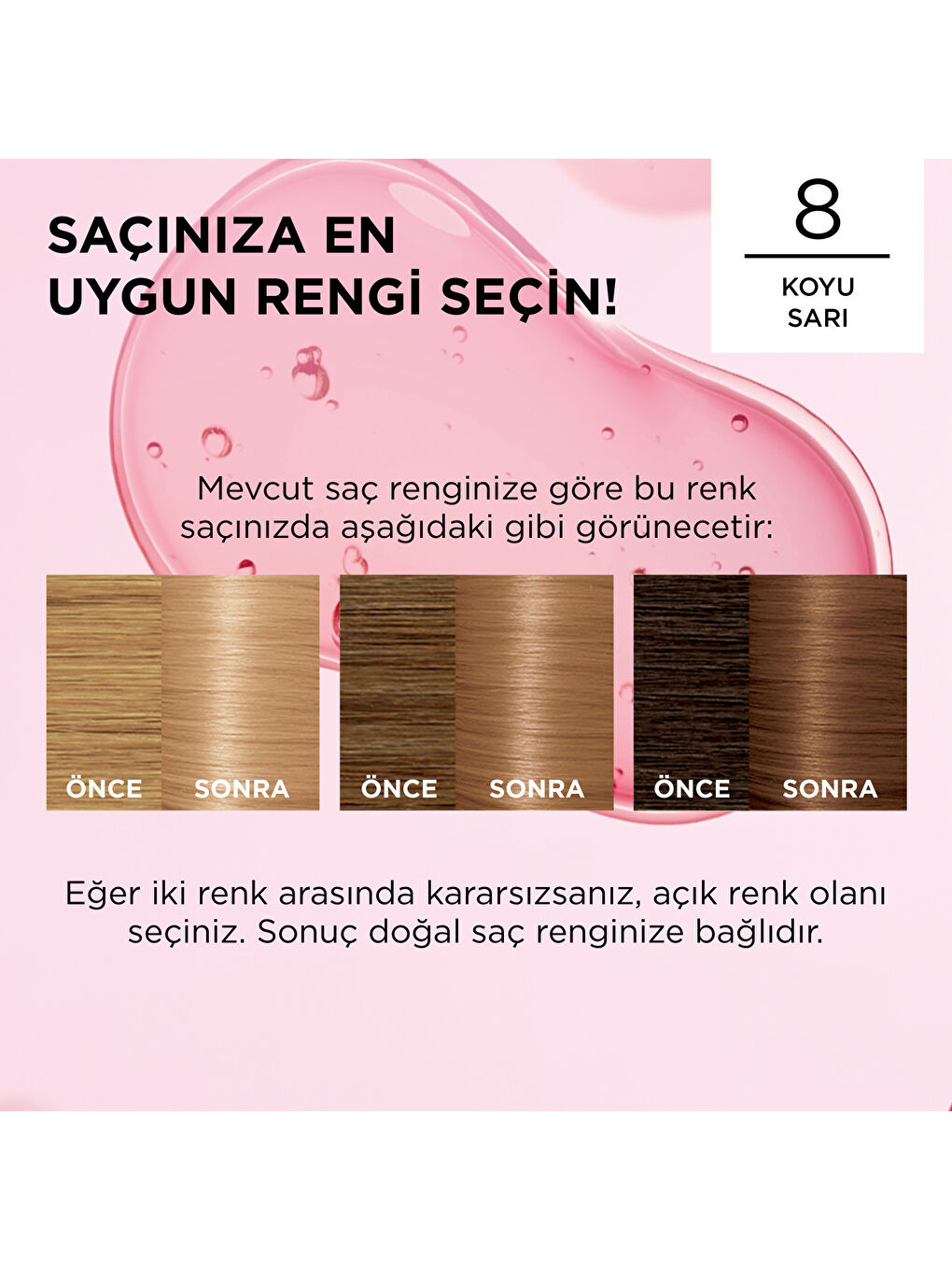 L'Oreal Paris Sarı Excellence Creme Saç Boyası 8 Koyu Sarı - 6