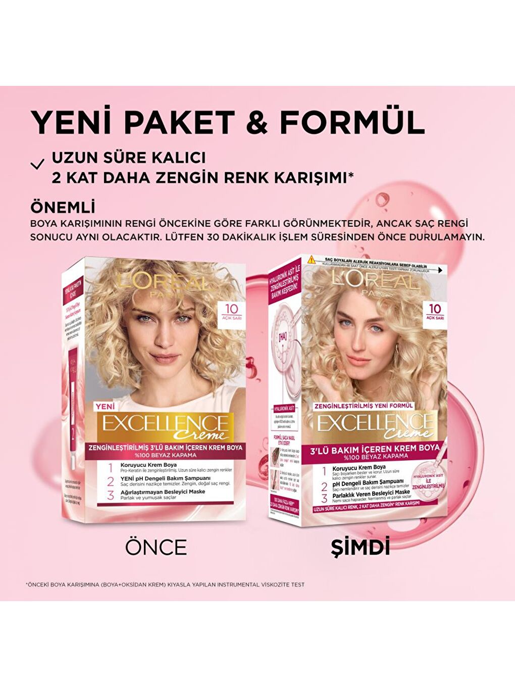 L'Oreal Paris Excellence Creme Saç Boyası 10 Açık Sarı - 2