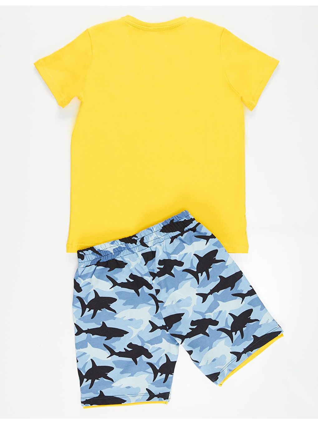 Karışık Sharks Erkek Çocuk Şort Takım-3