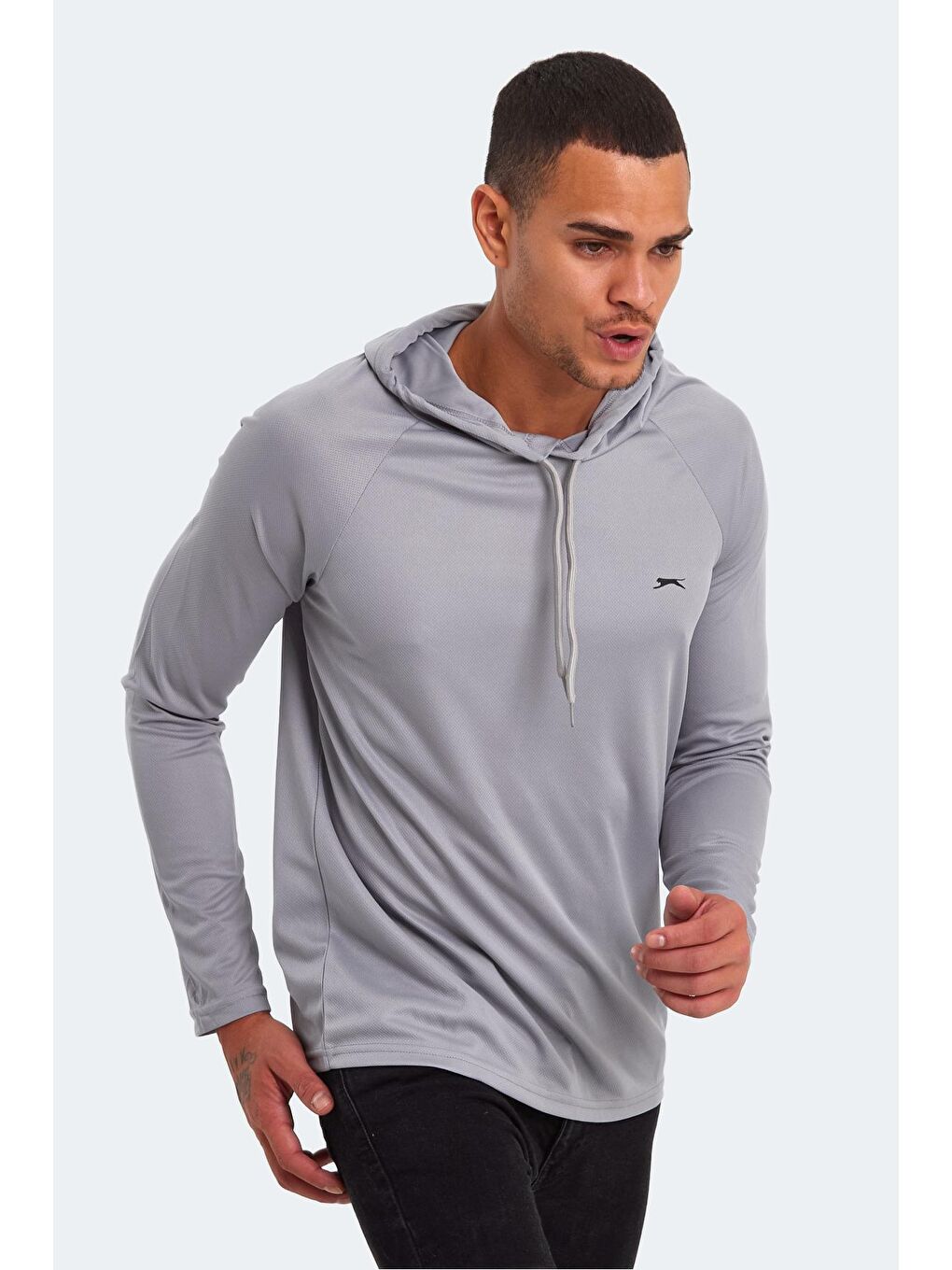 SLAZENGER Gri RANGE Erkek T-Shirt Gri - 3