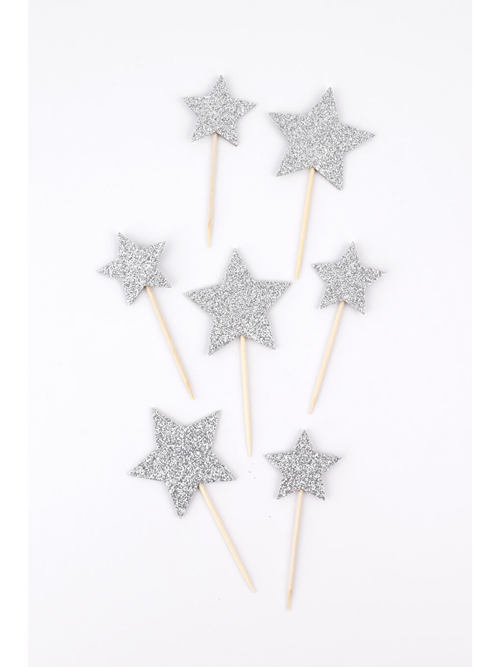 Sarı Altın Happy Birthday Yıldız Pasta Süsü-2