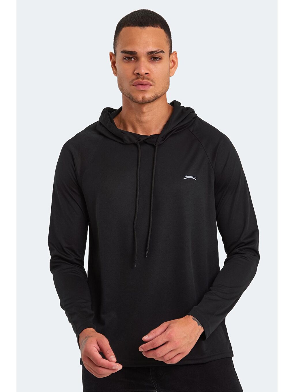 SLAZENGER Siyah RANGE Erkek T-Shirt Siyah