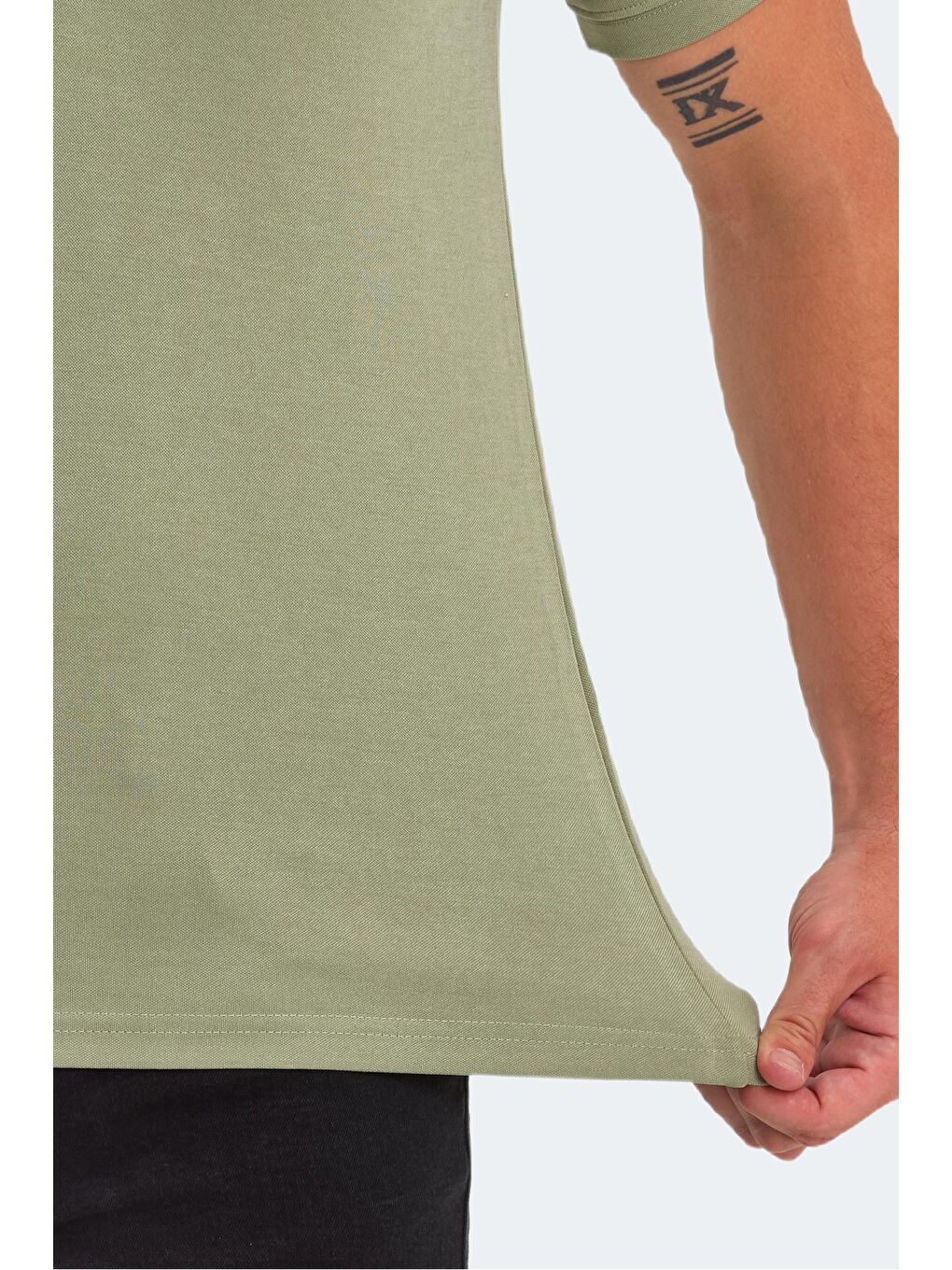 KUGGA Erkek Tişört Açık Yeşil-4