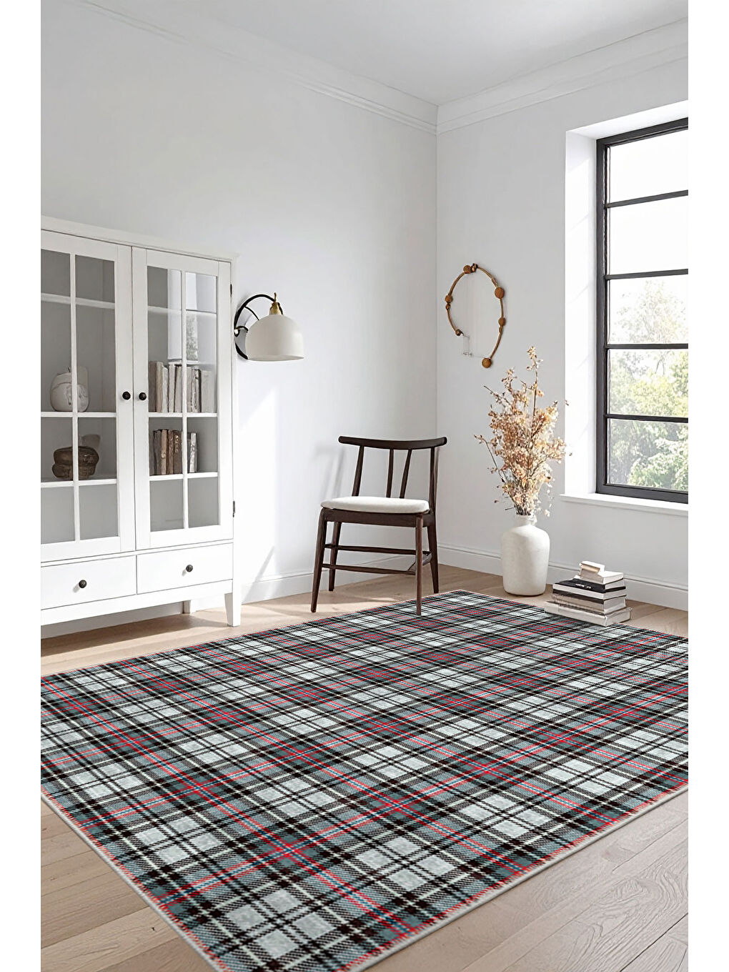 Turuncu Dekoratif Özel Tasarım Yıkanabilir İnce Kaymaz Tabanlı Modern Halı KECE FR14-1