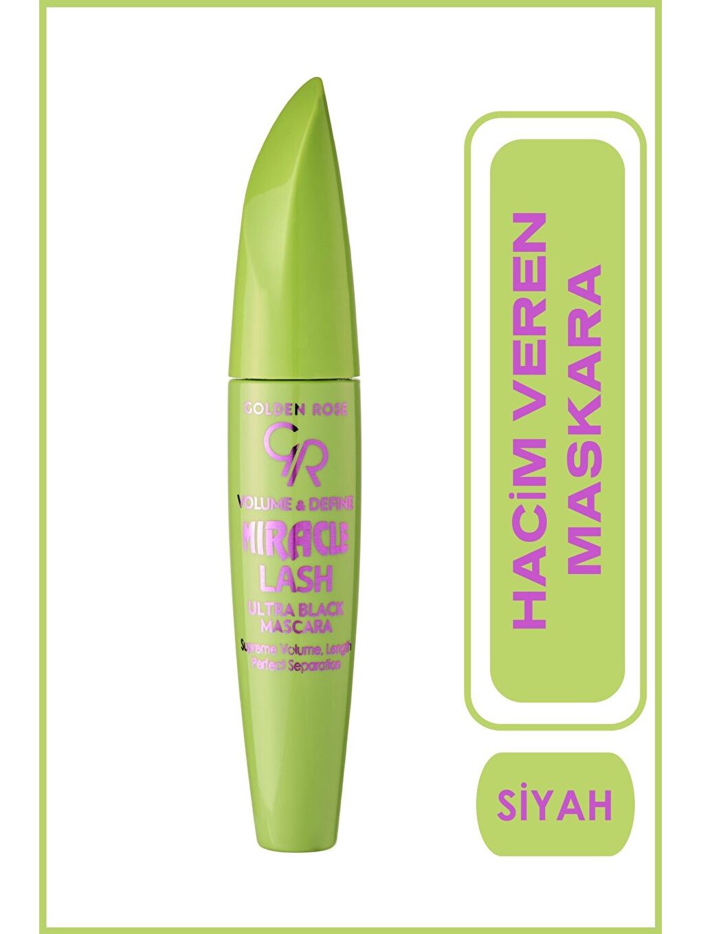 Volume & Define Miracle Lash Ultra Black Mascara - Hacim Veren Maskara