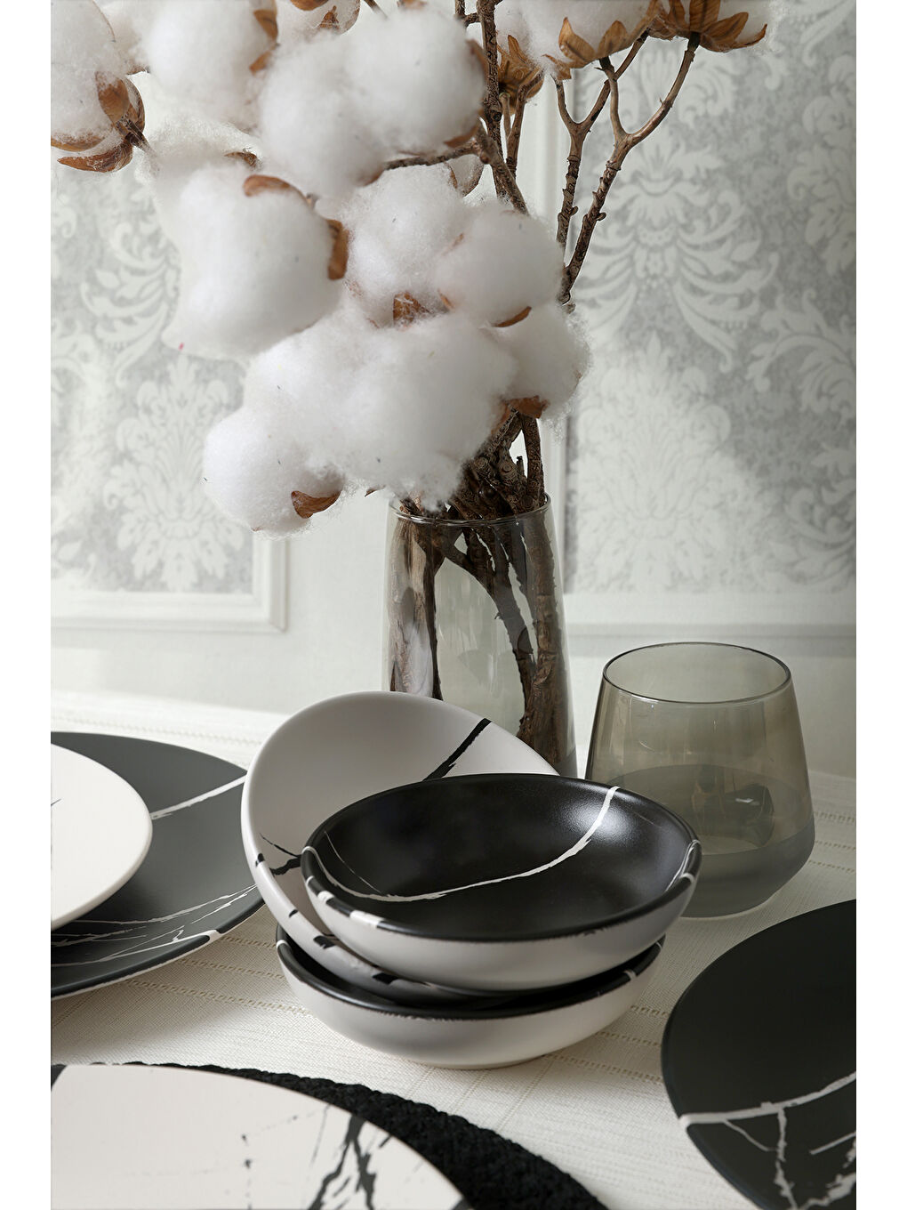 Karışık Mermer Çeyiz Seti 20 Parça 6 kişilik-3