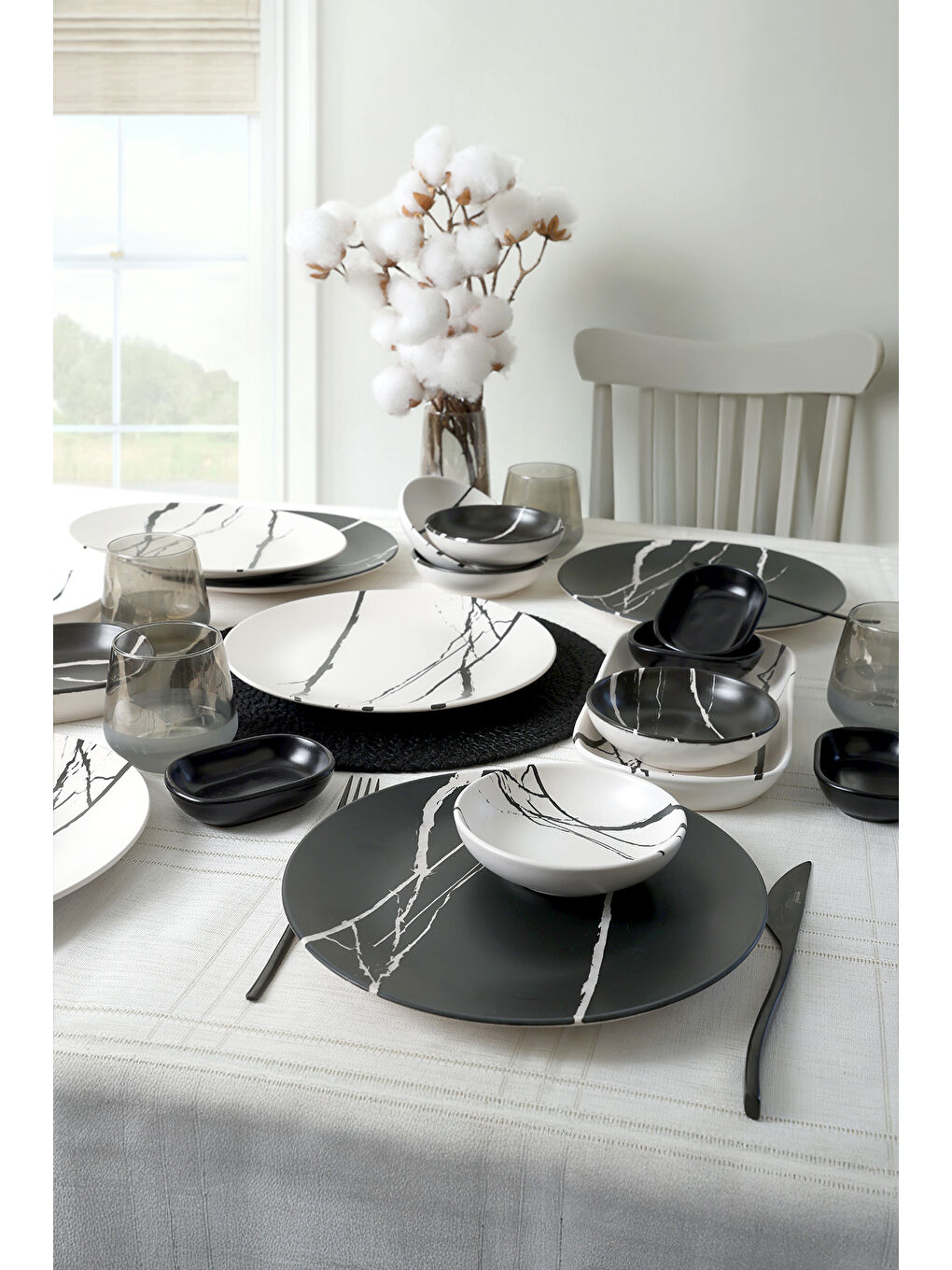 Karışık Mermer Çeyiz Seti 20 Parça 6 kişilik-4