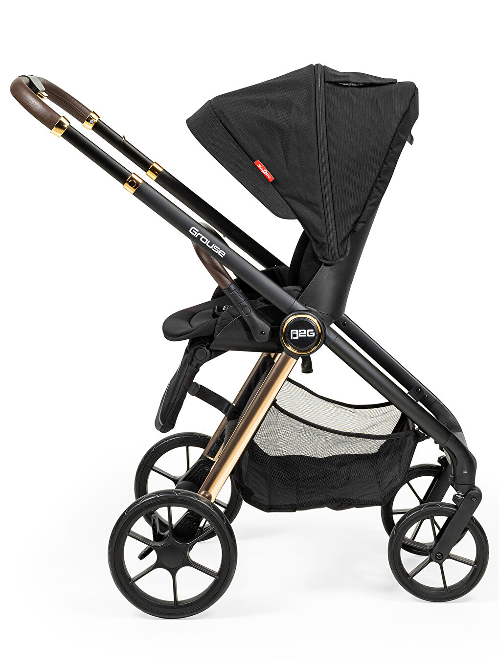 Grouse Travel Sistem Bebek Arabası Gri-2