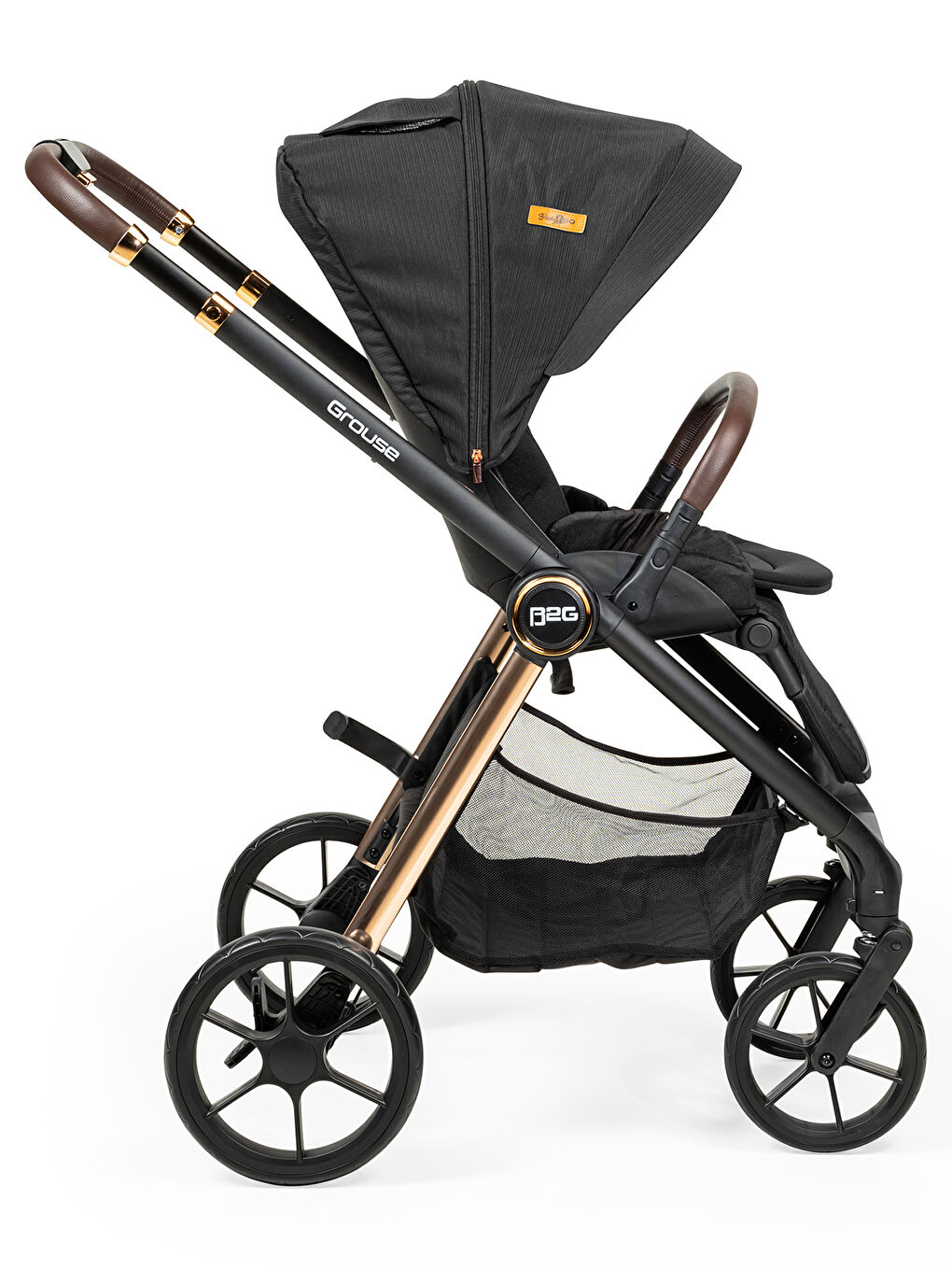 Grouse Travel Sistem Bebek Arabası Gri-11