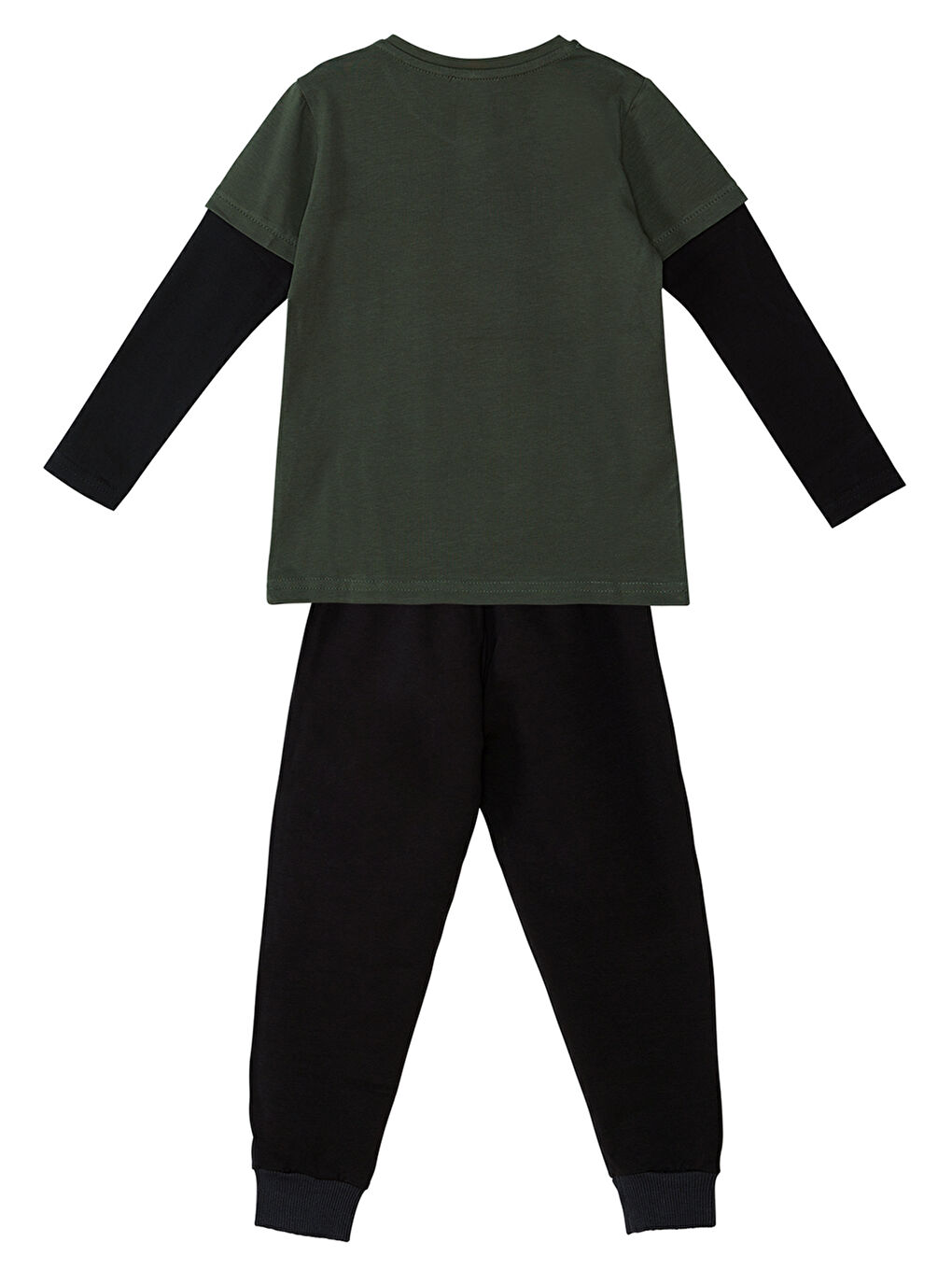 Karışık RS Erkek Çocuk Tshirt Eşofman Altı Takım-7