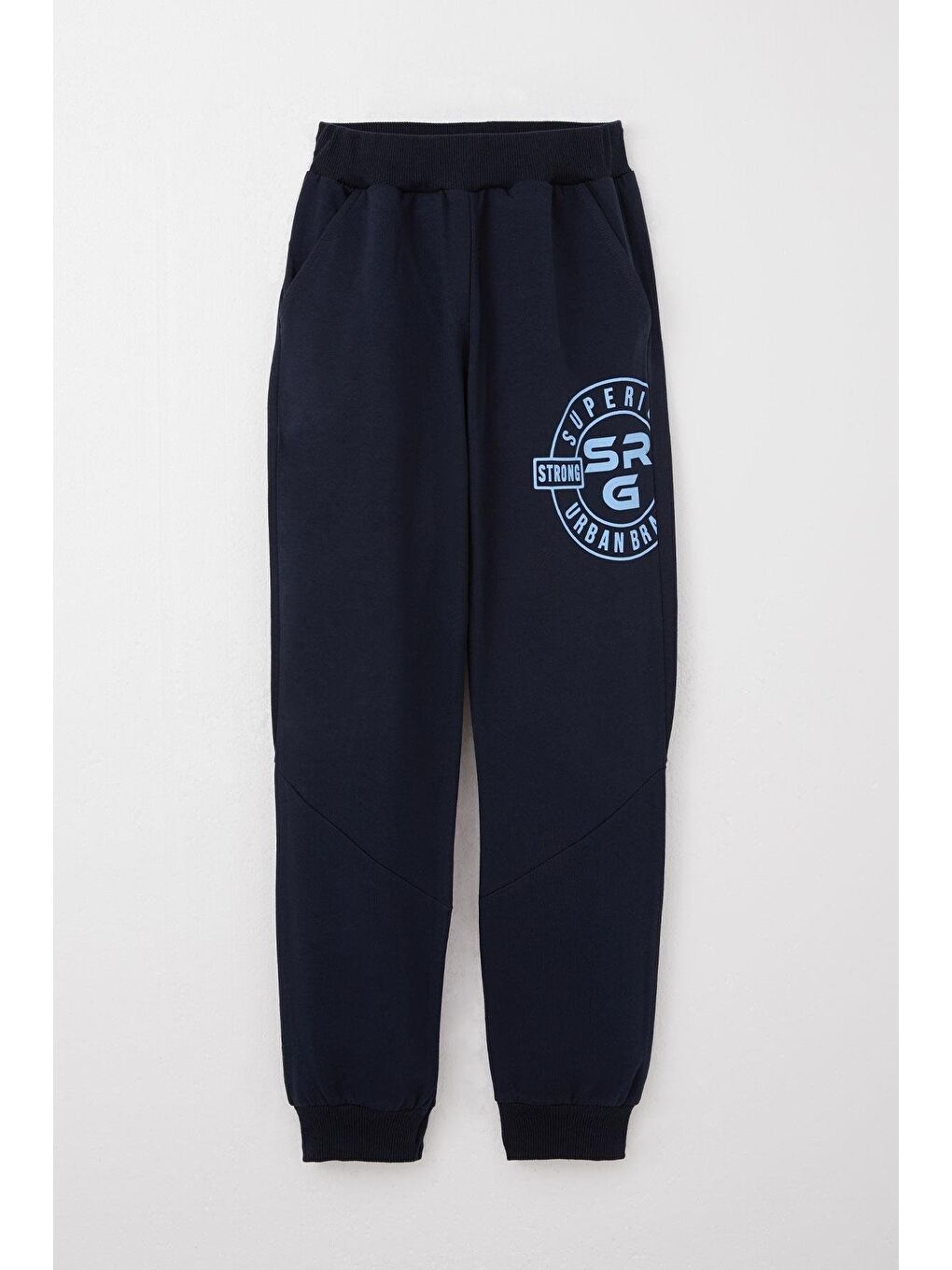 Erkek Çocuk Eşofman Takım Baskılı Kanguru Cepli Lacivert (6 Yaş)-7